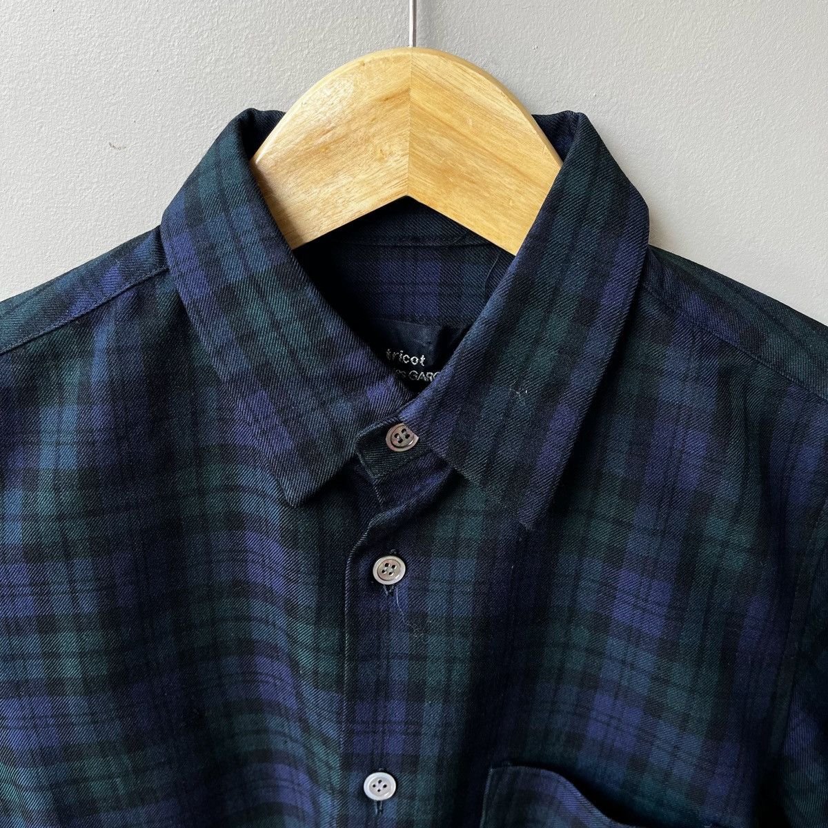 Comme des Garcons Homme Comme des garcons tricot wool shirt Size US S / EU 44-46 / 1 - 2 Thumbnail