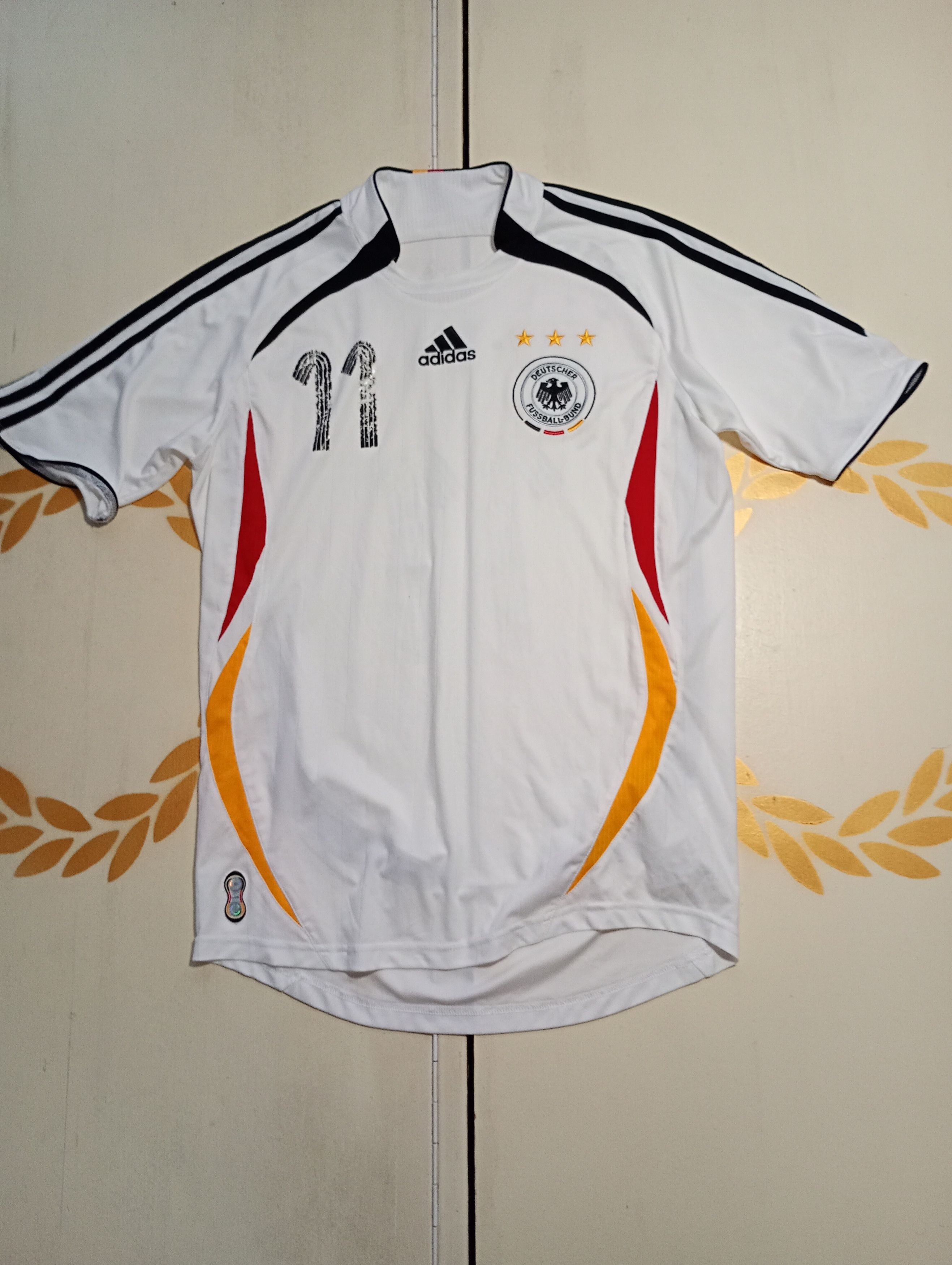 Adidas Adidas Germany Team Home Jersey №11 Klose 2006 Size US S / EU 44-46 / 1 - 1 Thumbnail