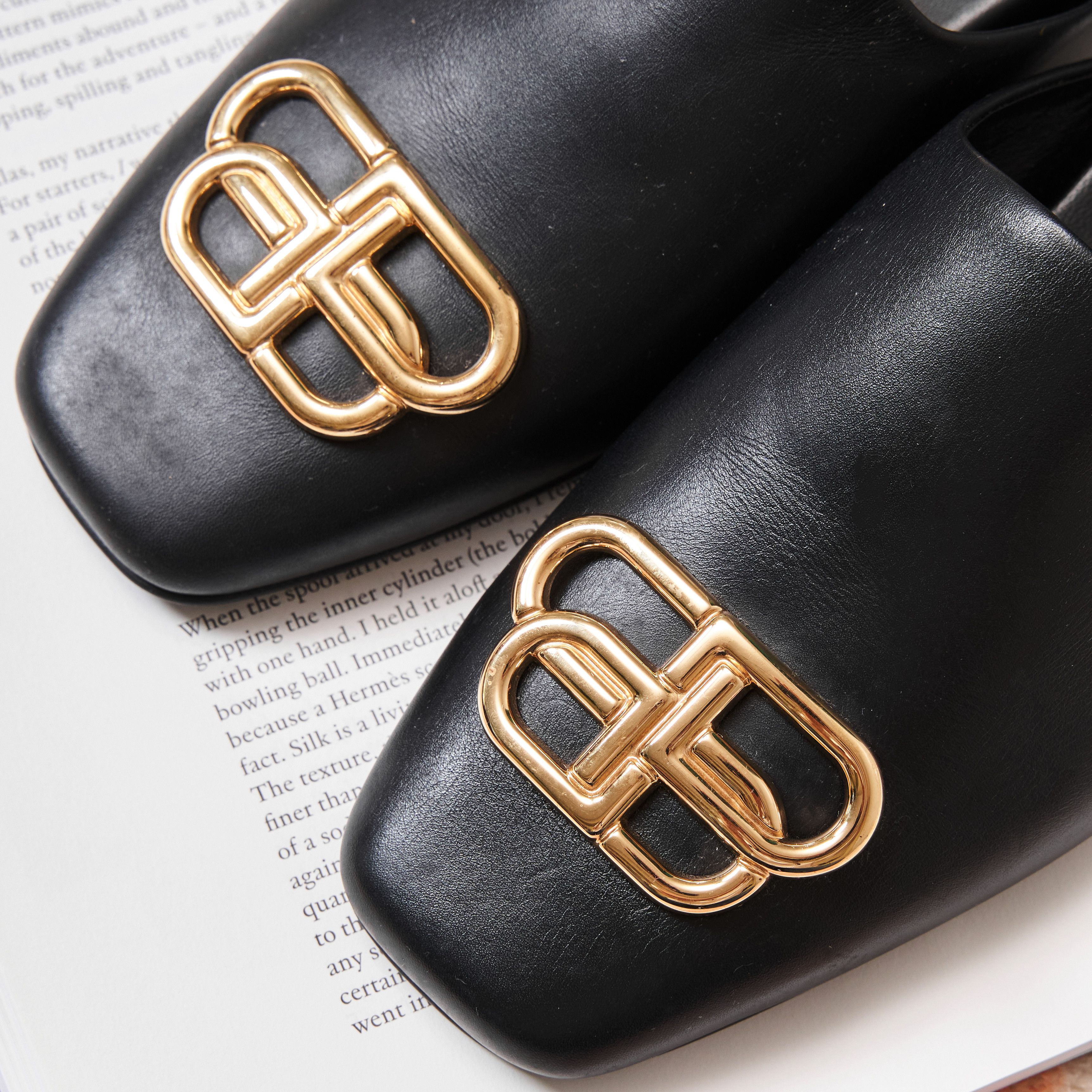 Balenciaga BALENCIAGA Cosy BB Mules Size US 5 / IT 35 - 2 Thumbnail