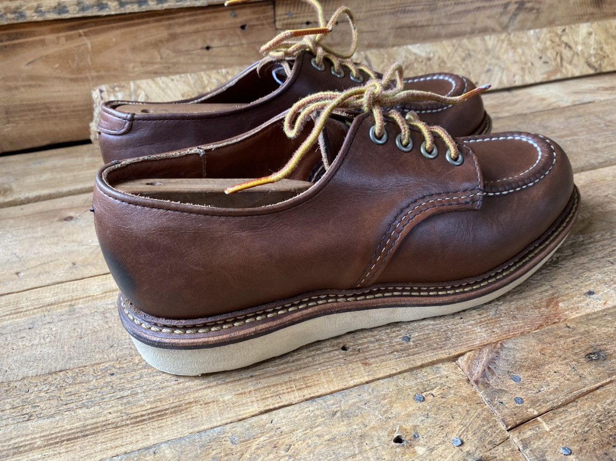 Red Wing Redwing oxford mahogany brown leather shoes style 8109 Size US 7.5 / EU 40-41 - 7 Thumbnail