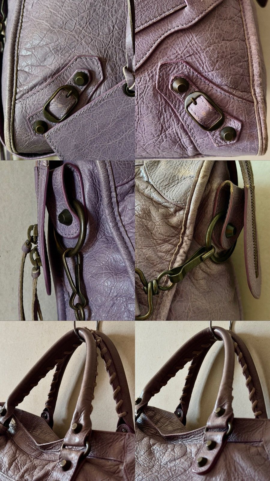 Balenciaga Balenciaga - 2000’s - Classic Motorcycle City - Lambskin Bag Size ONE SIZE - 21 Thumbnail