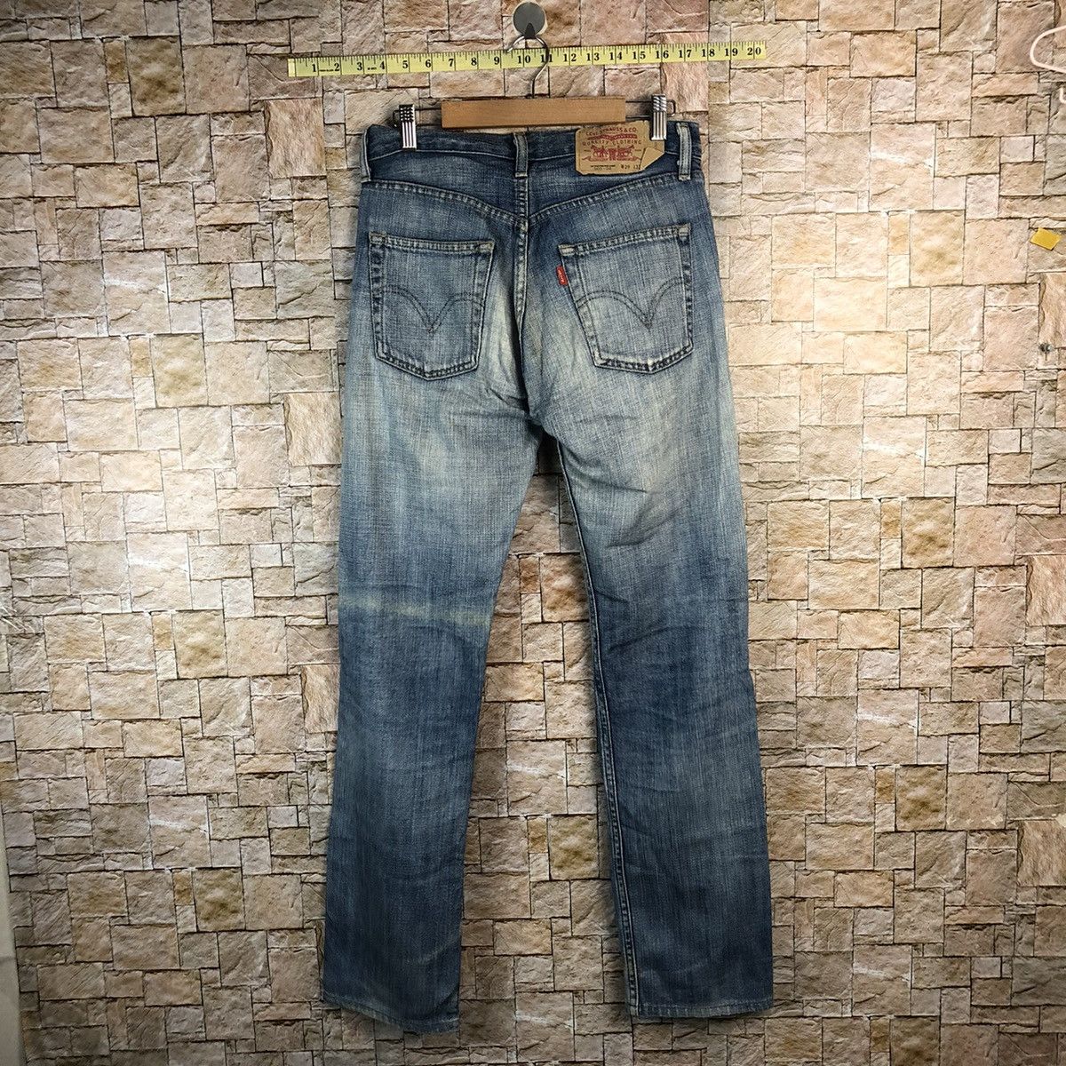 Levi's Levis Blue Distressed faded Denim Pants #A961 Size US 29 - 13 Thumbnail