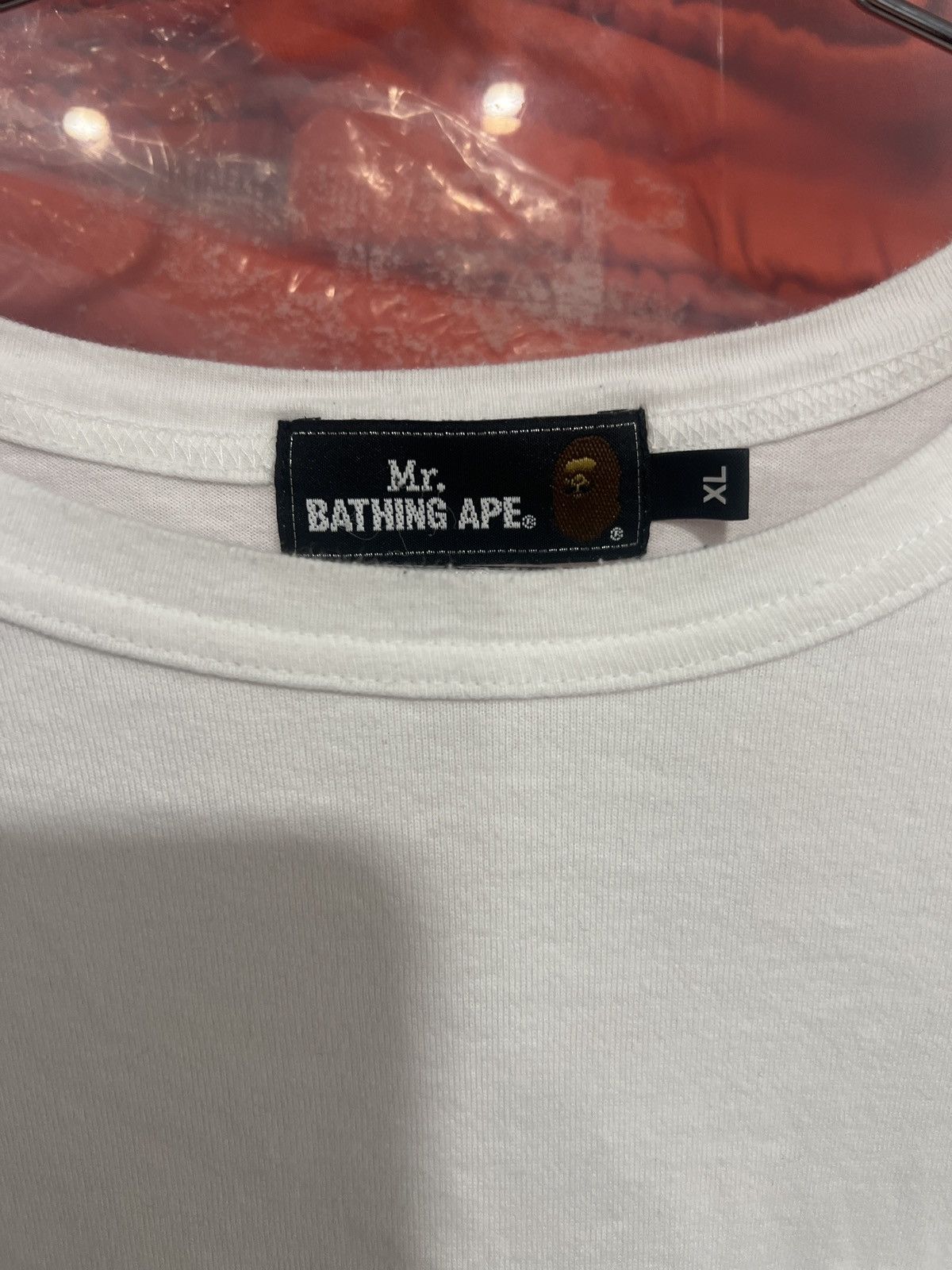 Bape Mr bathing Ape Long Sleeve Size US XL / EU 56 / 4 - 3 Thumbnail