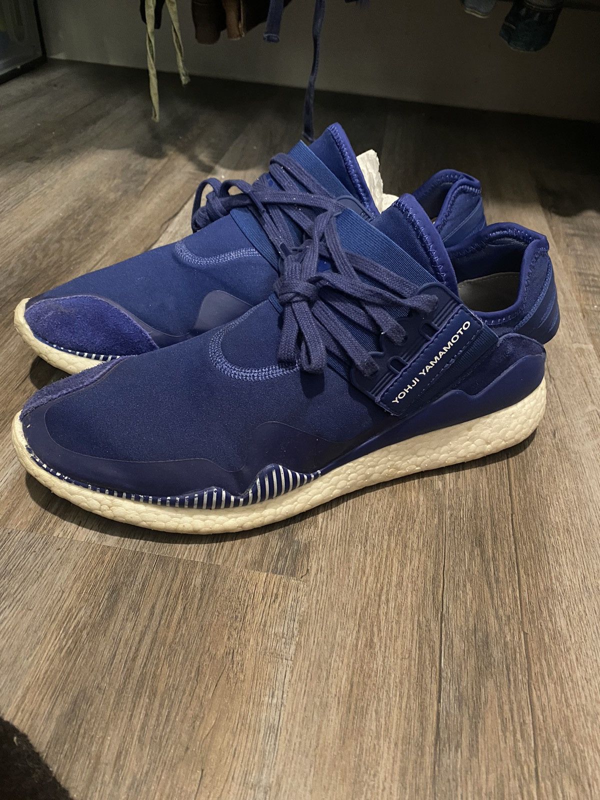 Adidas Adidas Y-3 Retro Boost “Roundel Blue” Size US 9.5 / EU 42-43 - 2 Thumbnail