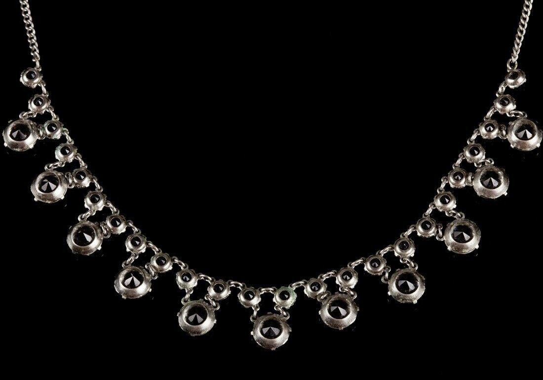 Designer Art Deco Paste Dangle Necklace Size ONE SIZE - 4 Thumbnail