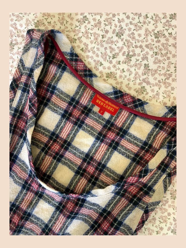 Vivienne Westwood Vivienne Westwood Plaid Dress, Vintage Secondhand Size M / US 6-8 / IT 42-44 - 3 Thumbnail