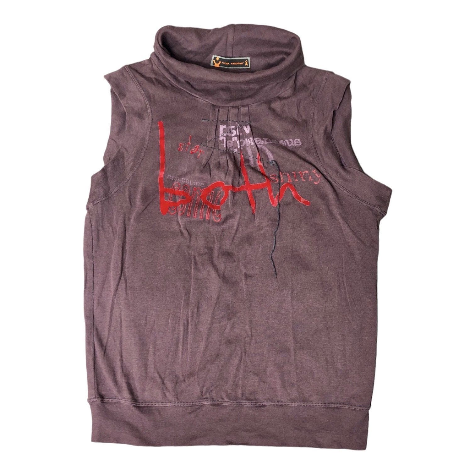 Cop Copine The Cop Copine Open Back Sleeveless Top Size ONE SIZE - 1 Thumbnail