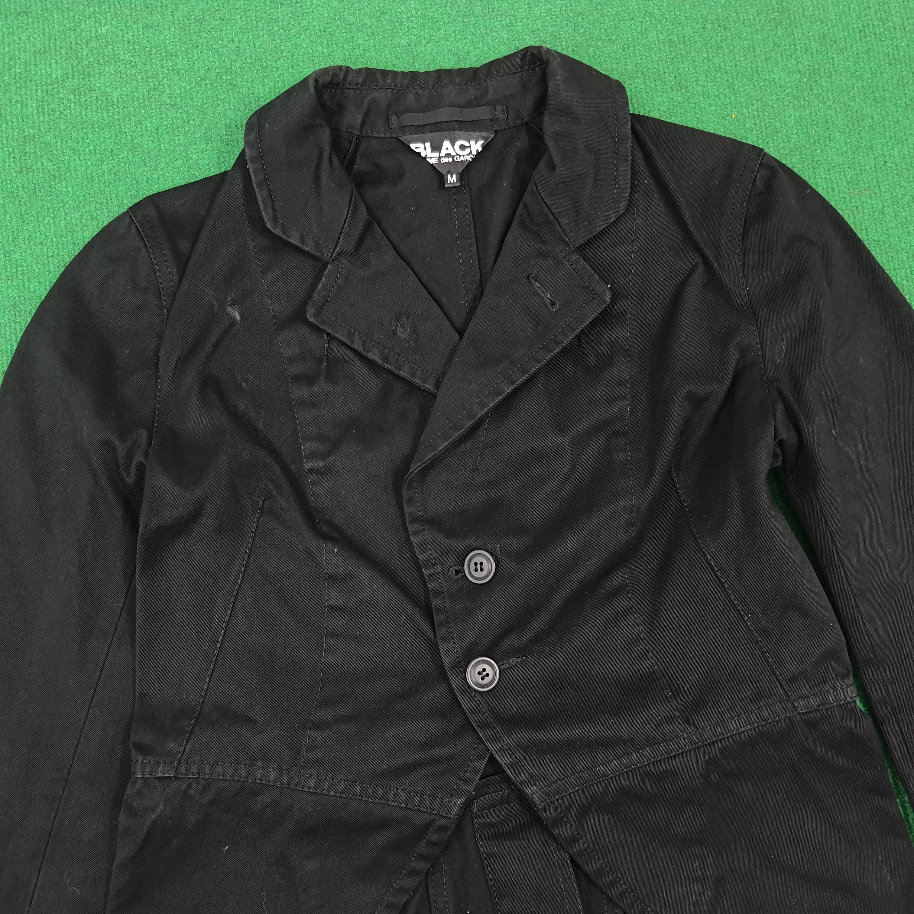 Comme des Garcons Black × Japanese Brand × Vintage Vintage Comme Des Garcons BLACK Japan Tailcoat Jacket Size US XS / EU 42 / 0 - 2 Thumbnail