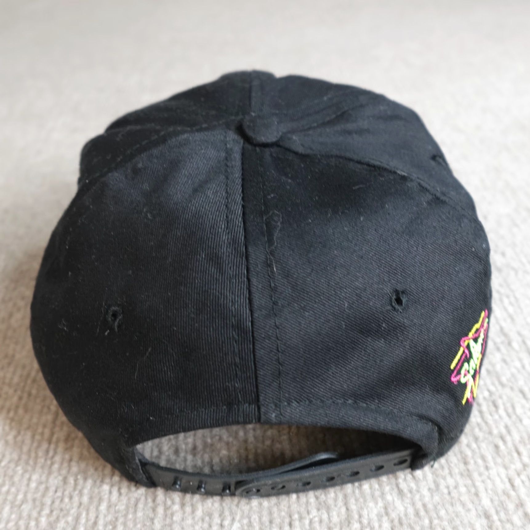 Vintage VINTAGE Salem Cigarettes Hat Black Snapback Embroidered 1992 Baseball Cap Men's One Size Adjustable Cotton Black Hat Size ONE SIZE - 3 Thumbnail