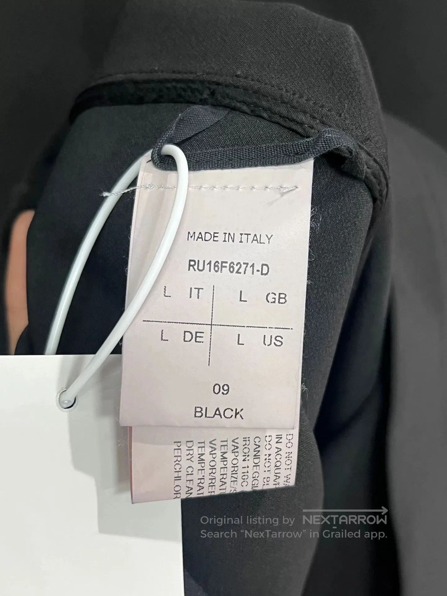 Rick Owens rick owens seven sleeve shirt in black. Size US L / EU 52-54 / 3 - 3 Thumbnail