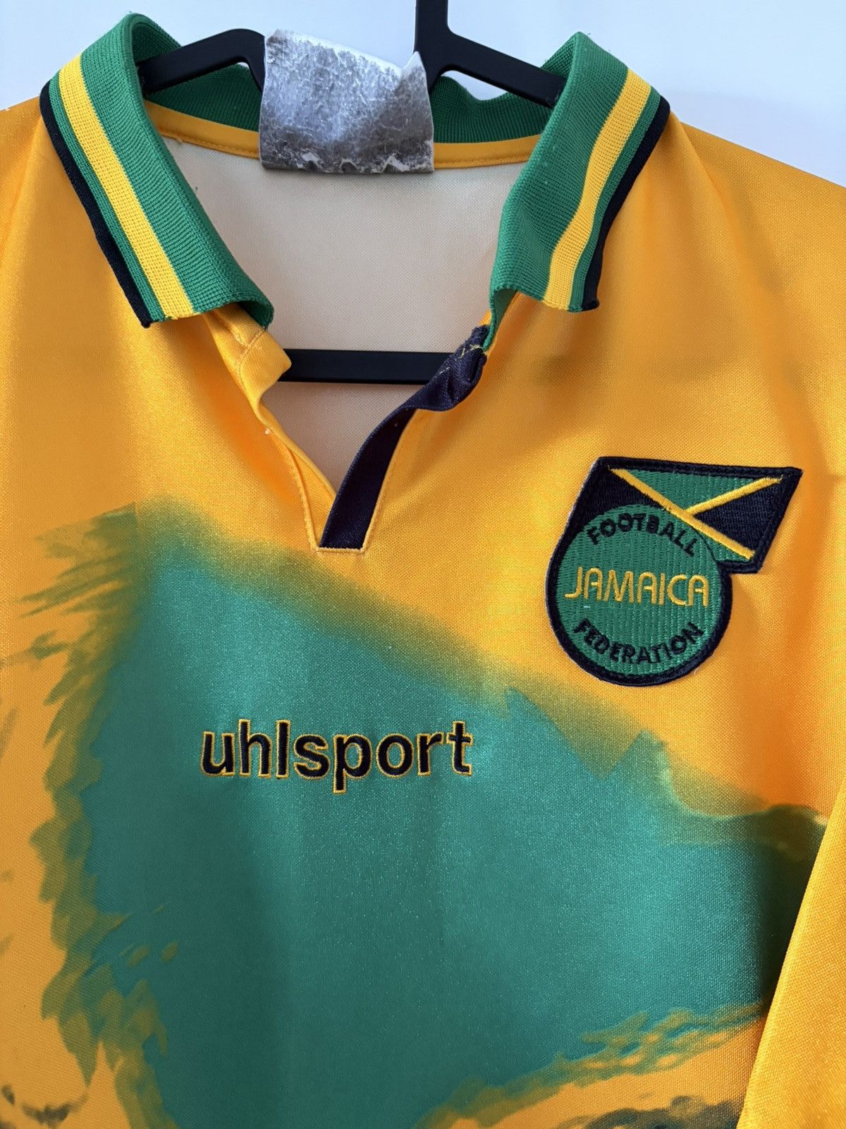 Jamaica Uhlsport 2002 domowa vintage — zdjęcie 2