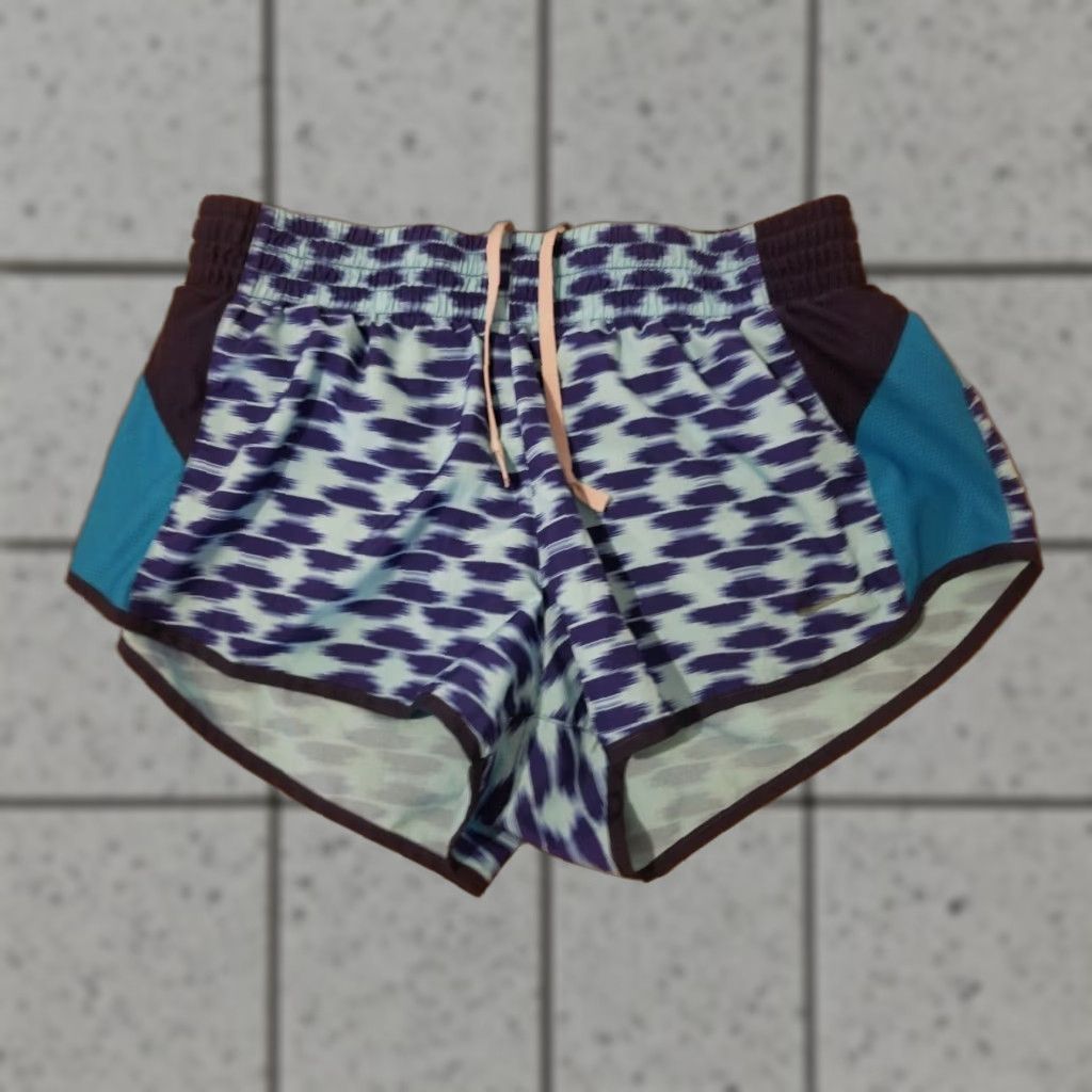 Nike VINTAGE Nike Shorts Womens S Small Blue Athletic Gym Workout Size 28" / US 6 / IT 42 - 1 Thumbnail
