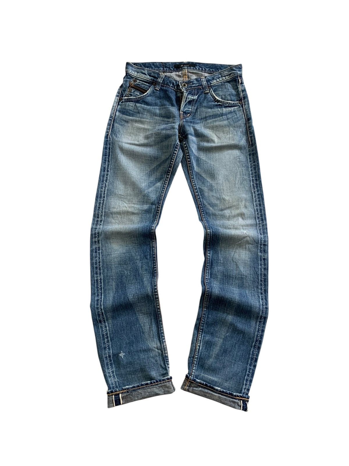 Jonhbull Japan Reguler Redline Selvedge Faded Jeans