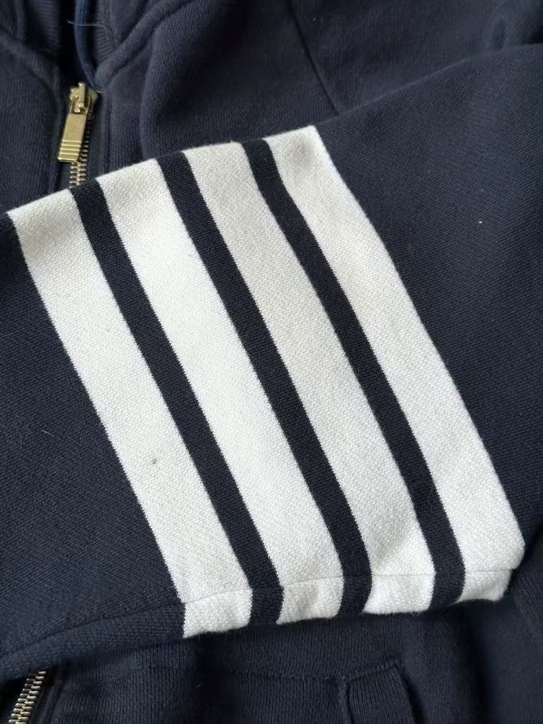 Thom Browne Thom Browne Blue knit cardigan Size US XL / EU 56 / 4 - 5 Thumbnail
