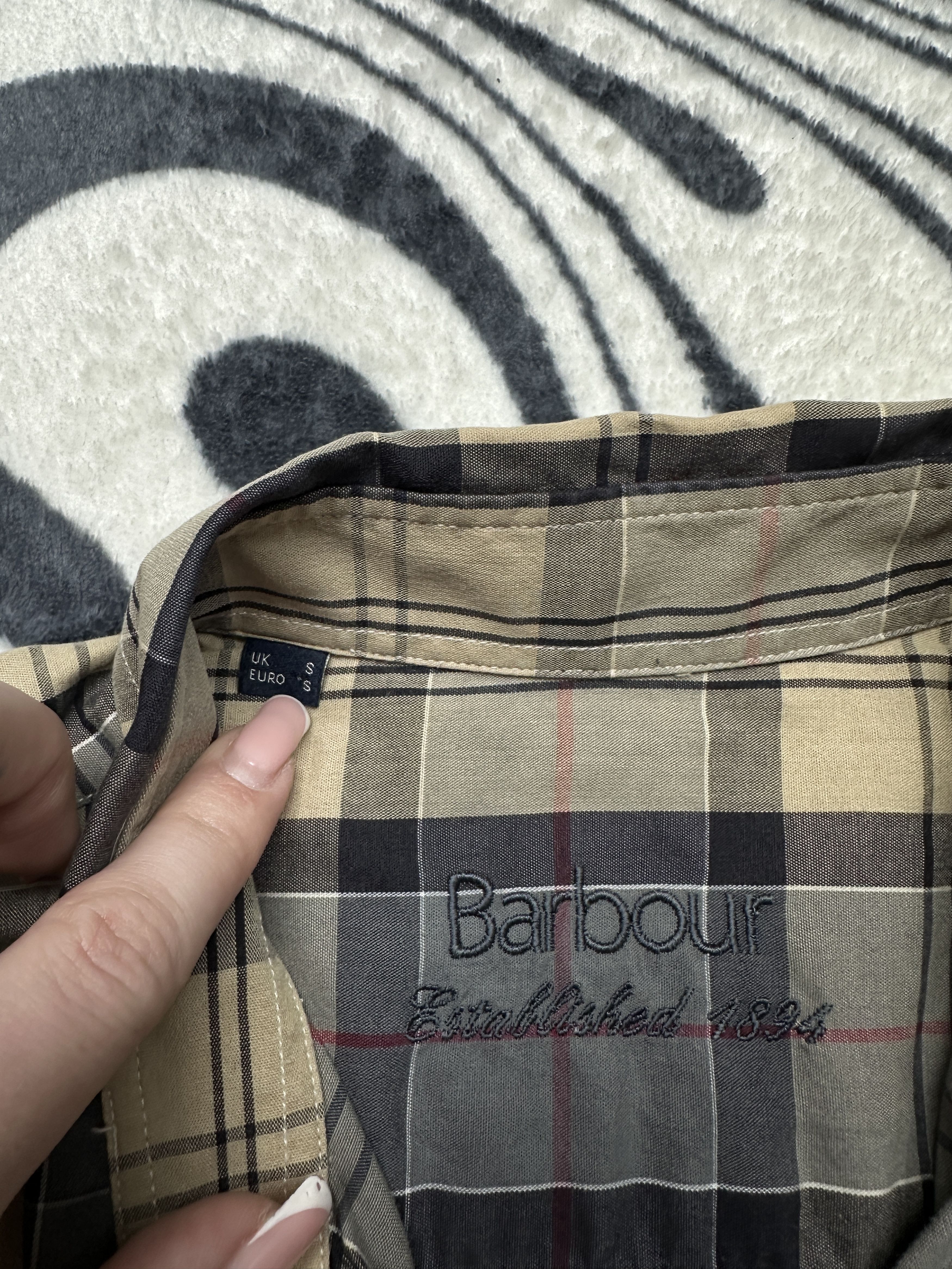 Barbour Barbour Tartan Vintage Mens Plaid Shirt Size US S / EU 44-46 / 1 - 4 Thumbnail