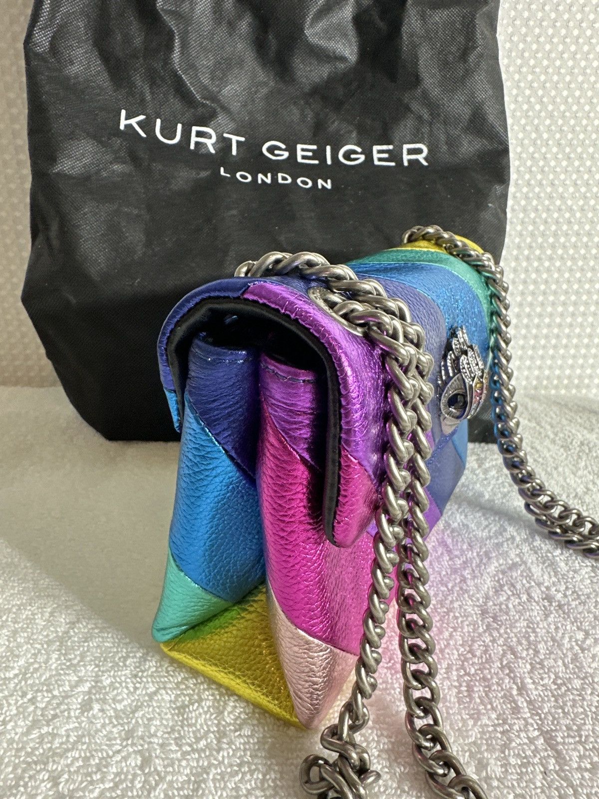 Kurt Geiger Mini Kensington Leather Crossbody Bag Size ONE SIZE - 5 Thumbnail