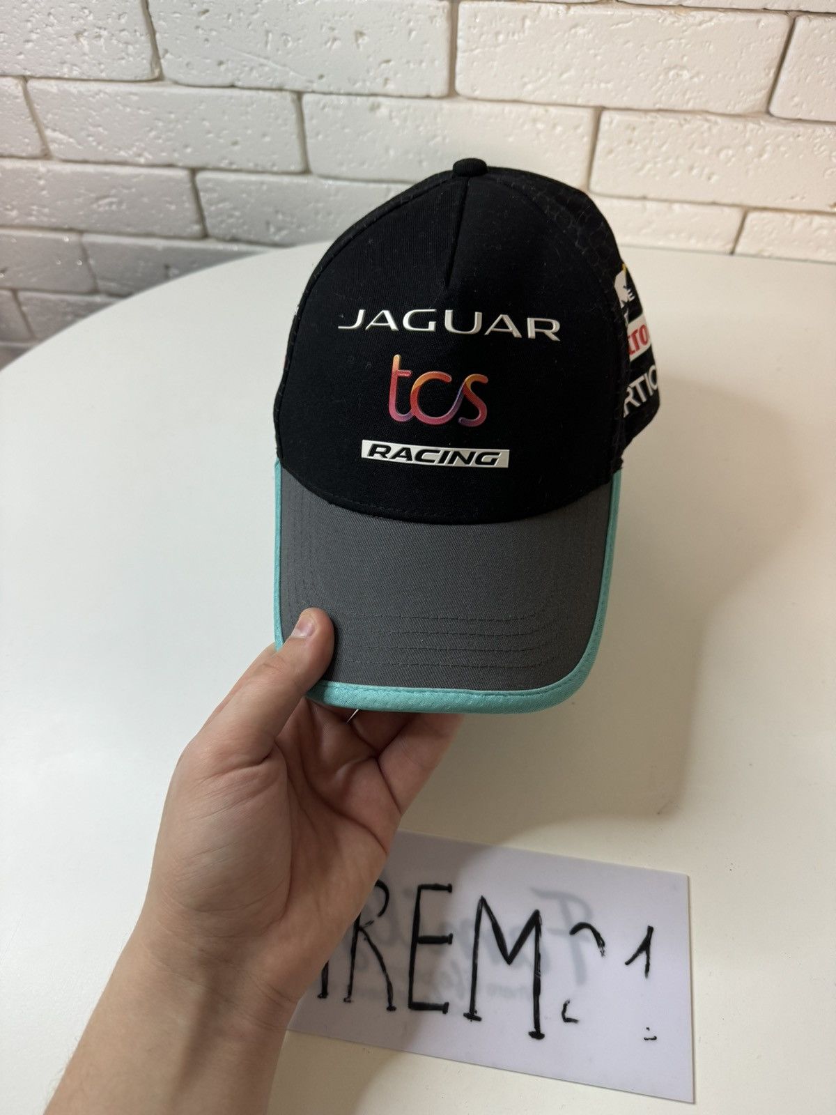 Vintage Jaguar racing cap hat Size ONE SIZE - 2 Thumbnail