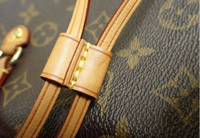 Louis Vuitton Louis Vuitton Neverfull MM Monogram Canvas Brown Tote Bag Size ONE SIZE - 9 Thumbnail