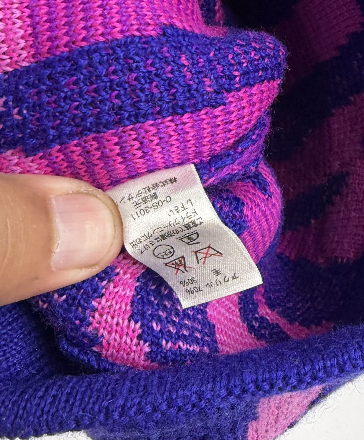 Descente descente multicolor beanie hat tc43 Size ONE SIZE - 5 Thumbnail
