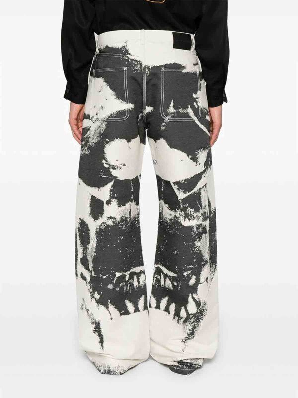 Alexander McQueen o1srvl11e0226 Carpenter Denim In Multicolor Size US 32 / EU 48 - 3 Thumbnail