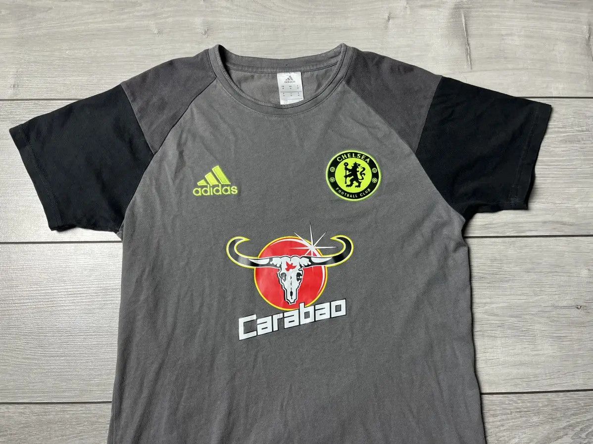 Adidas Adidas Chelsea tshirt carabao size Medium Size US M / EU 48-50 / 2 - 3 Thumbnail