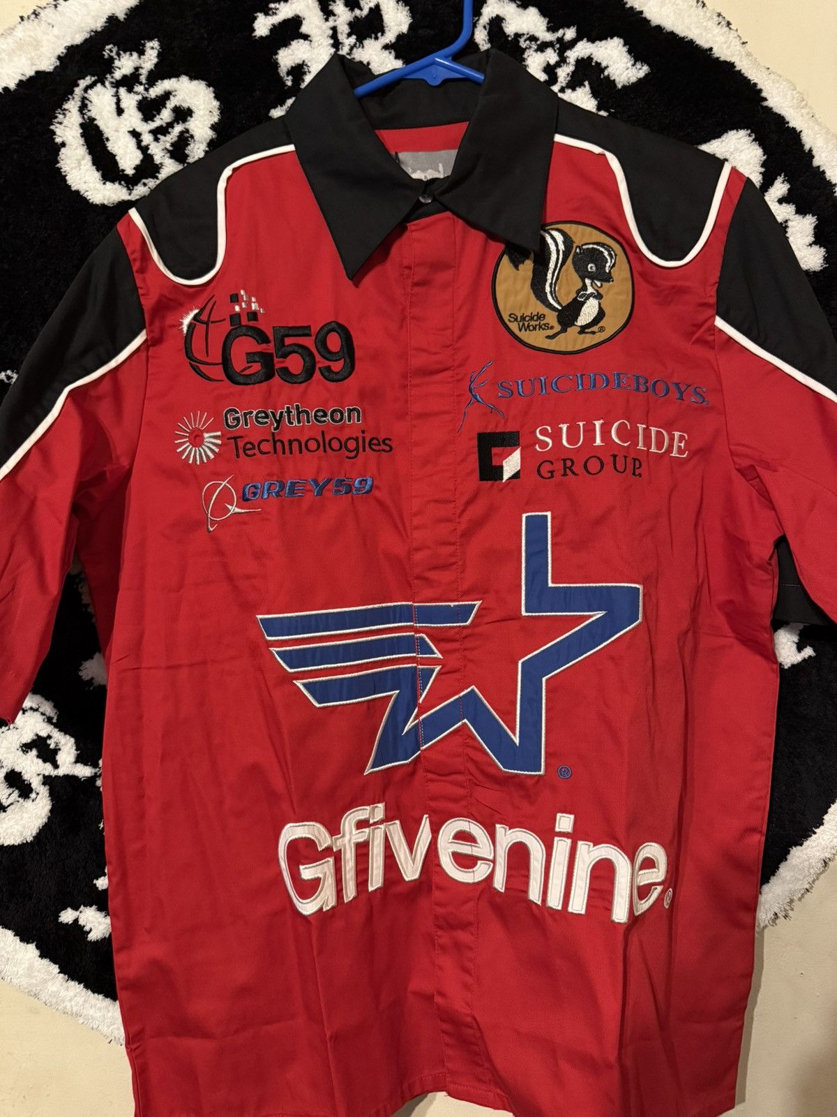 G59 Records G59 Racing embroidered button up Size US M / EU 48-50 / 2 - 1 Thumbnail