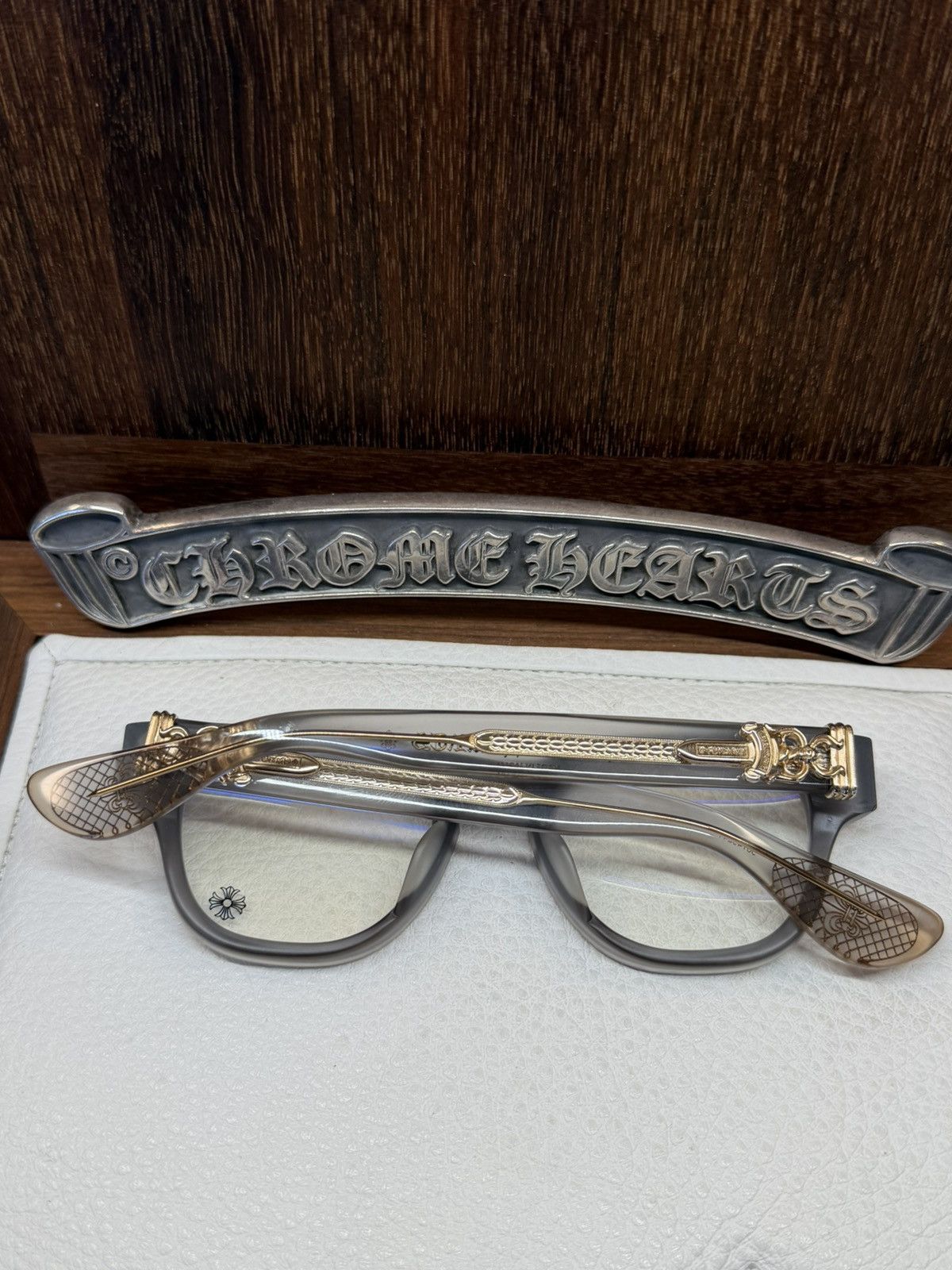 Chrome Hearts Chrome Hearts Cuntvoluted Glasses Size ONE SIZE - 1 Thumbnail
