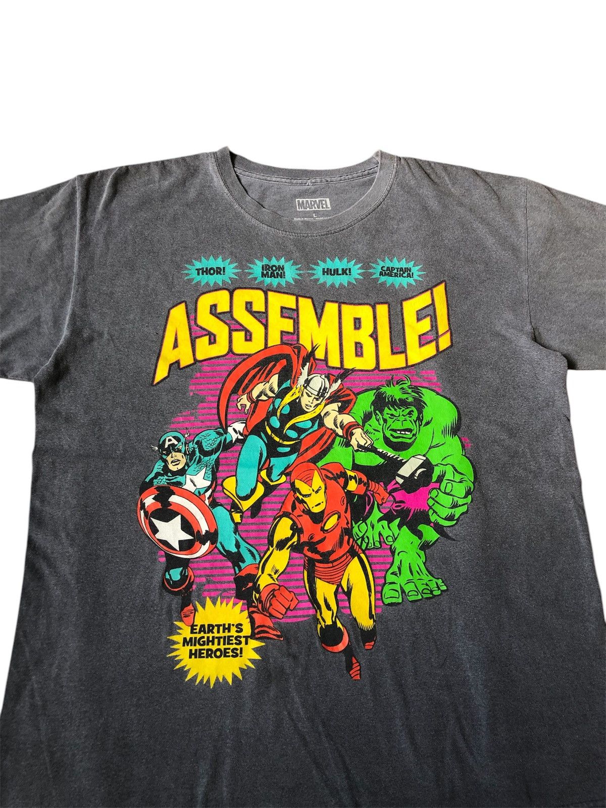 Other Vintage y2k Marvel's Avengers Assemble! Graphic Tee Size US L / EU 52-54 / 3 - 3 Thumbnail