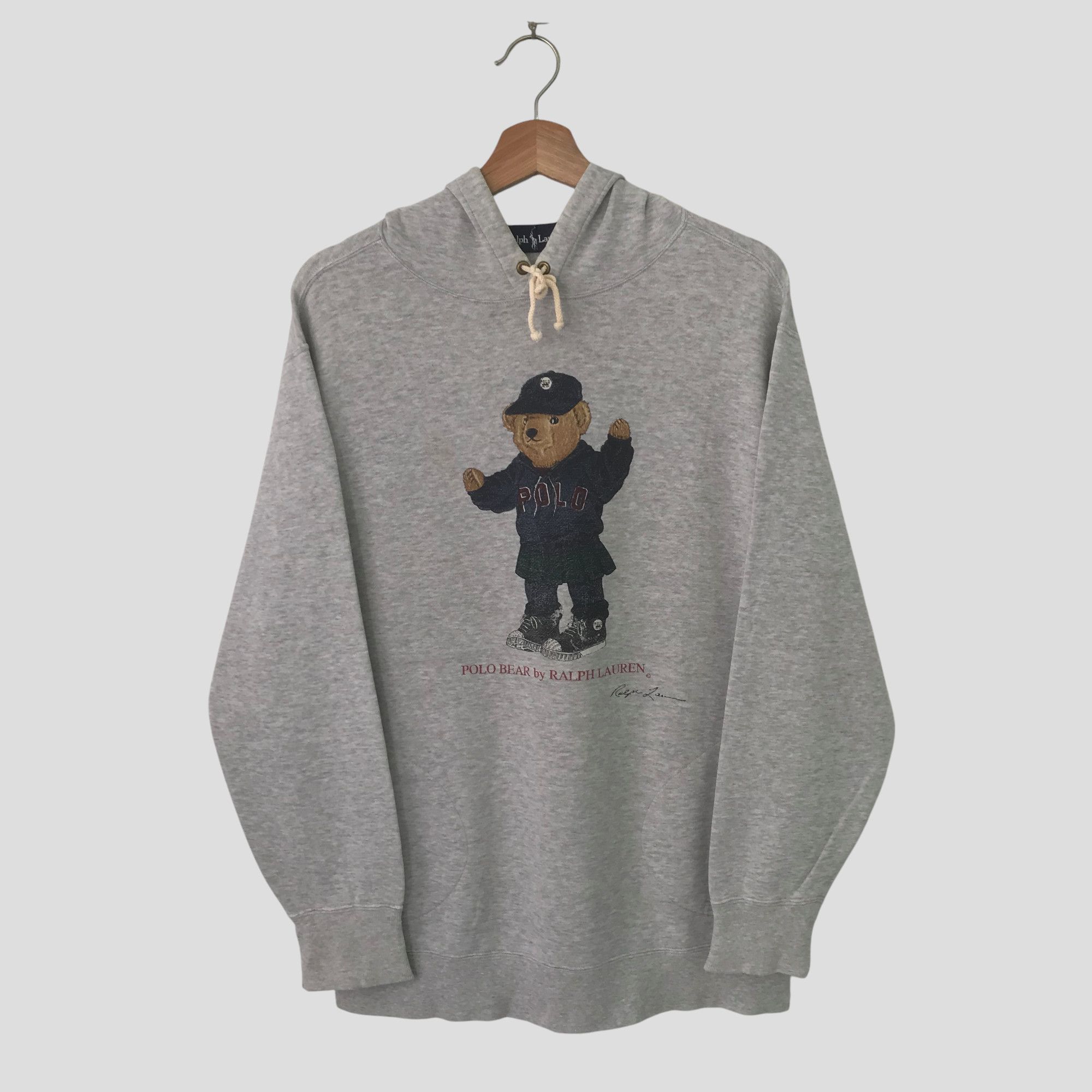 Polo Ralph Lauren vintage sweatshirt polo ralph lauren gray - 424 Size US M / EU 48-50 / 2 - 1 Thumbnail