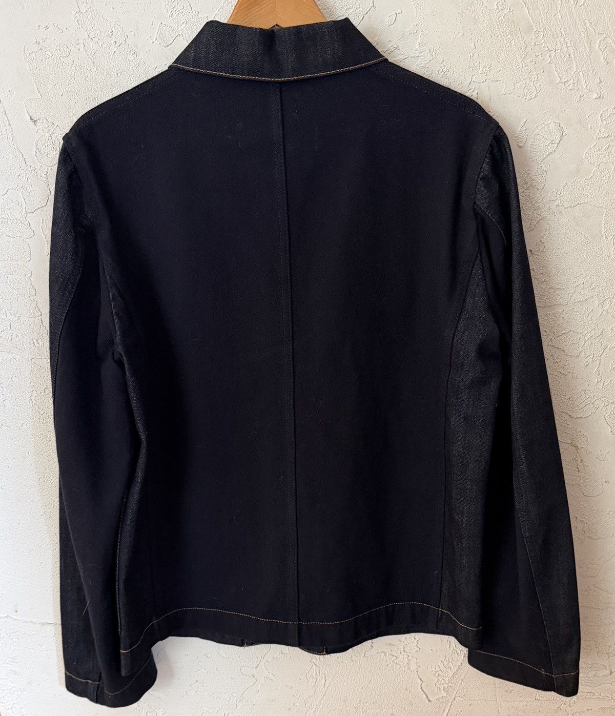 Marni Marni FW2013 Wool Cotton Denim Chore Coat Jacket Size L Size US L / EU 52-54 / 3 - 2 Thumbnail