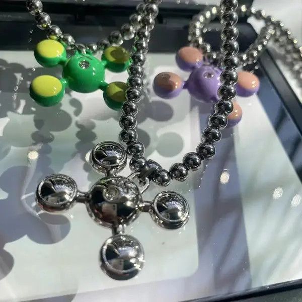 VIBE Bead Chain Quadangle Ball Necklace Size ONE SIZE - 2 Thumbnail