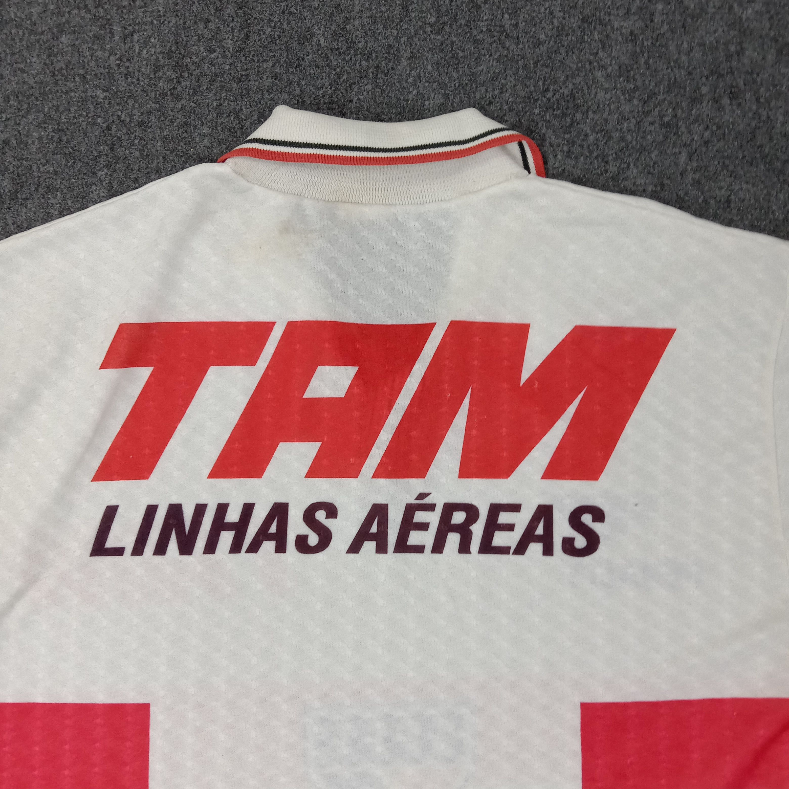 Vintage 90's Sam Paolo Penalty Football Club Brazil Jersey C223N49 Size US M / EU 48-50 / 2 - 4 Thumbnail