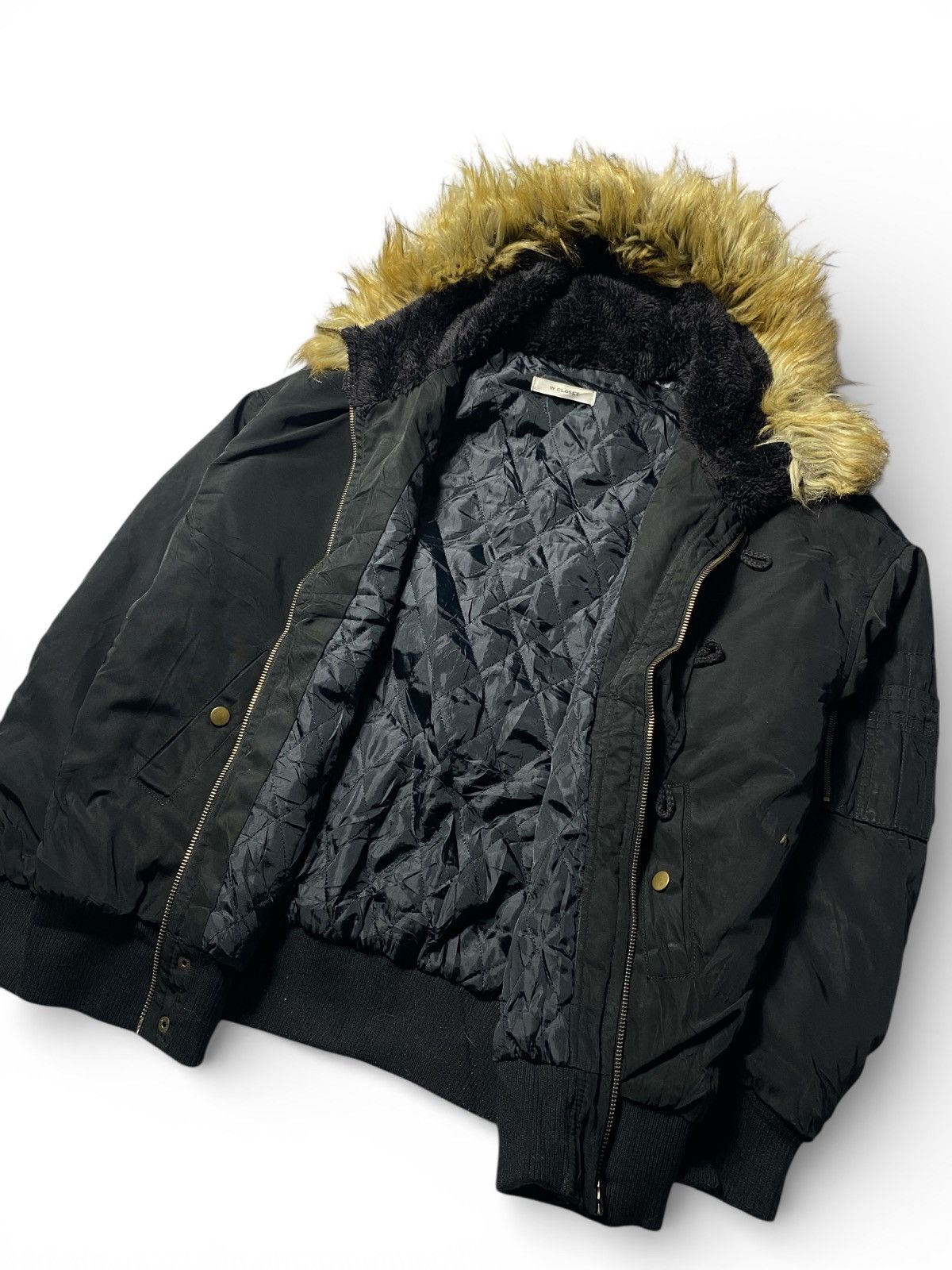 If Six Was Nine N2B Jacket Fur Racoon LGB Style Size US L / EU 52-54 / 3 - 5 Thumbnail