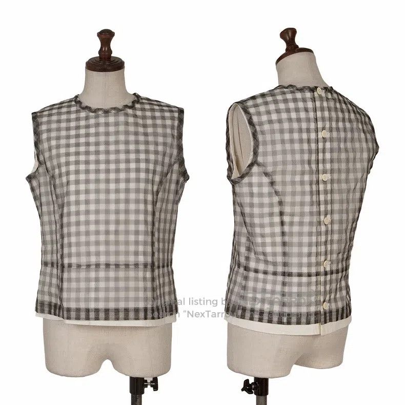 Comme des Garcons Comme Des Garcons Double-layered back button vest Size M / US 6-8 / IT 42-44 - 3 Thumbnail