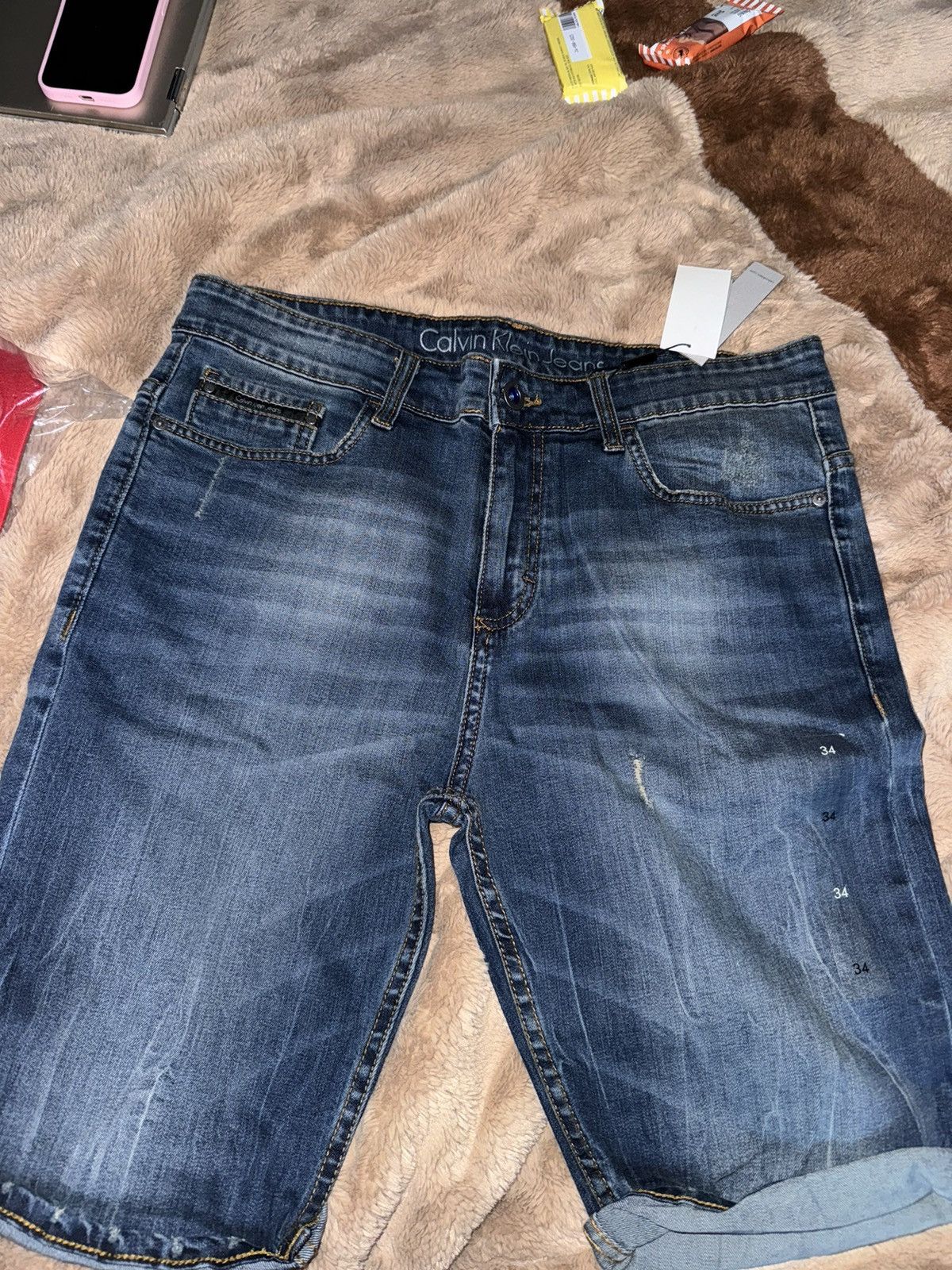 Calvin Klein New Calvin Klein Slim Short W34 with tags Size US 34 / EU 50 - 1 Thumbnail