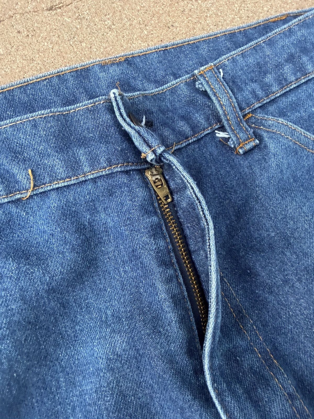 Levi's Vtg 80’s Levi’s 646 Orange Tab Bellbottom Flare Jeans 36x28 Size US 36 / EU 52 - 5 Thumbnail