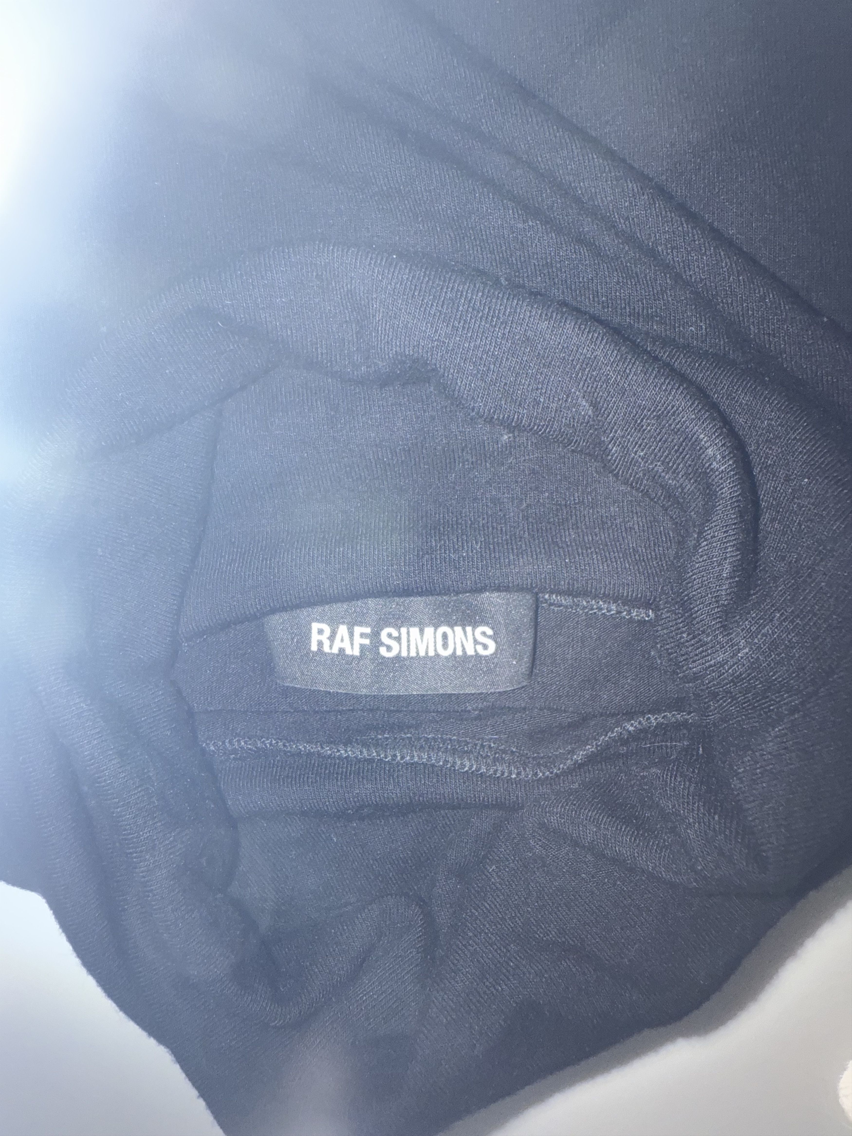 Raf Simons Black R turtle neck Size US M / EU 48-50 / 2 - 5 Thumbnail