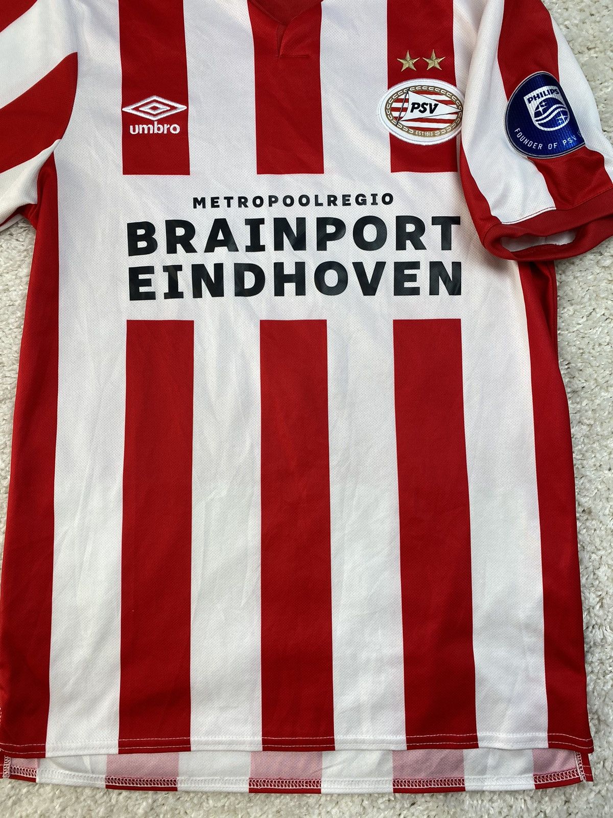 Umbro Umbro PSV Eindhoven Home Shirt 2019-2020 Size US S / EU 44-46 / 1 - 14 Thumbnail
