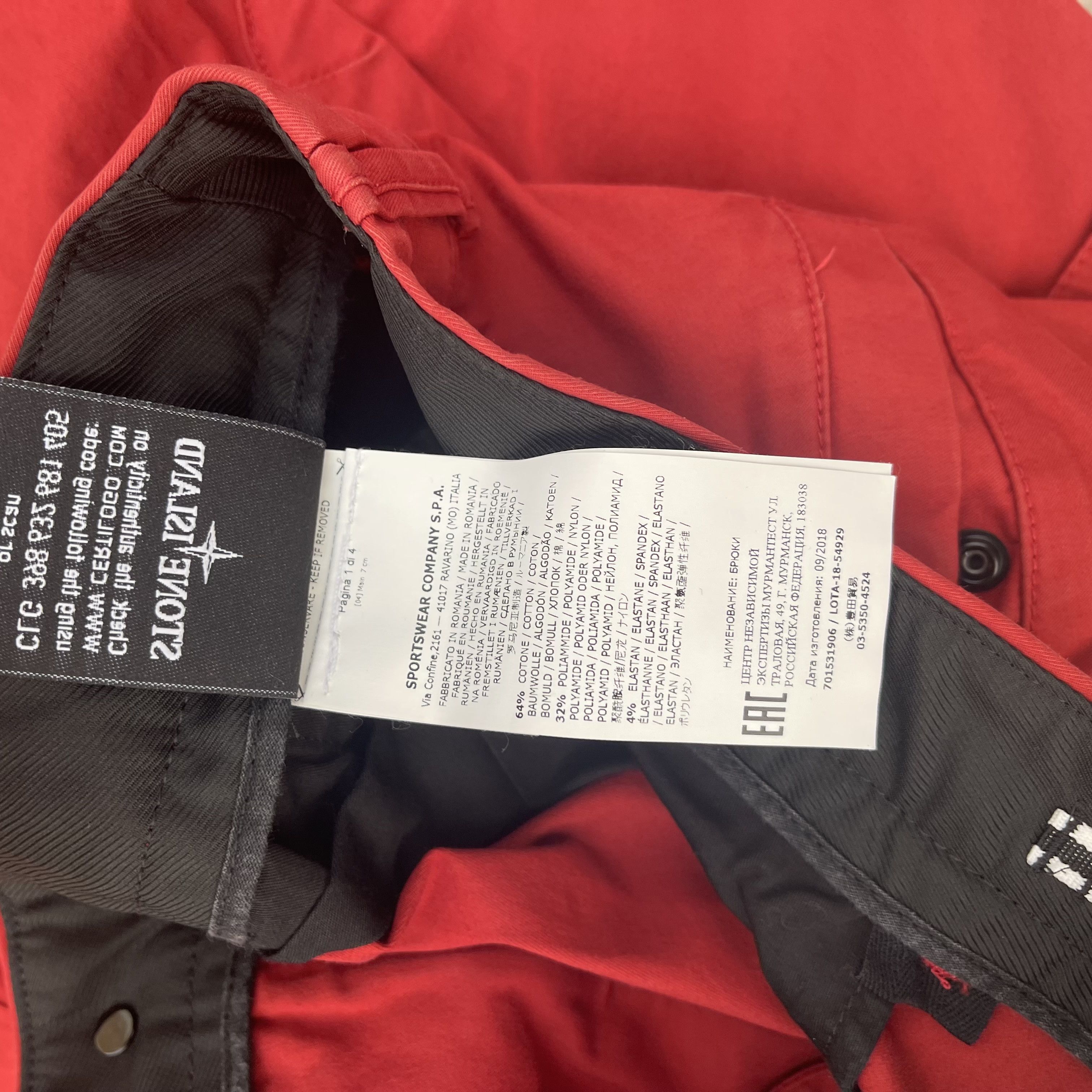 Stone Island Stone Island Tapered Cargo Pants Size US 29 - 10 Thumbnail
