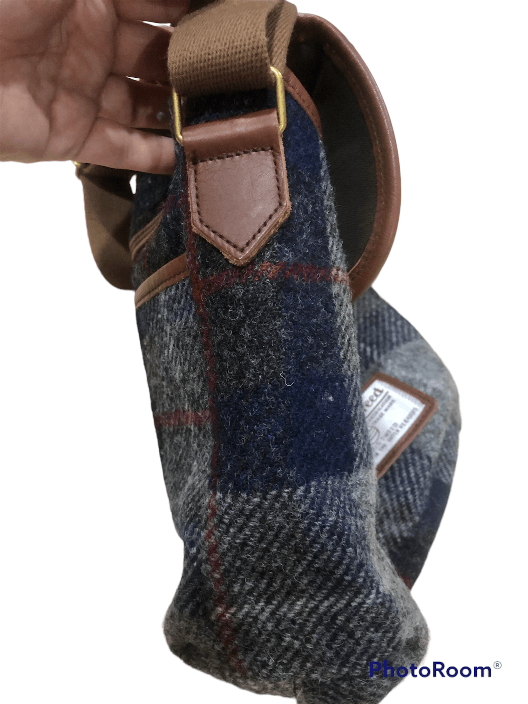 Harris Tweed Harris Tweed X Heming’s Inc Wool Sling Bag Size ONE SIZE - 8 Thumbnail