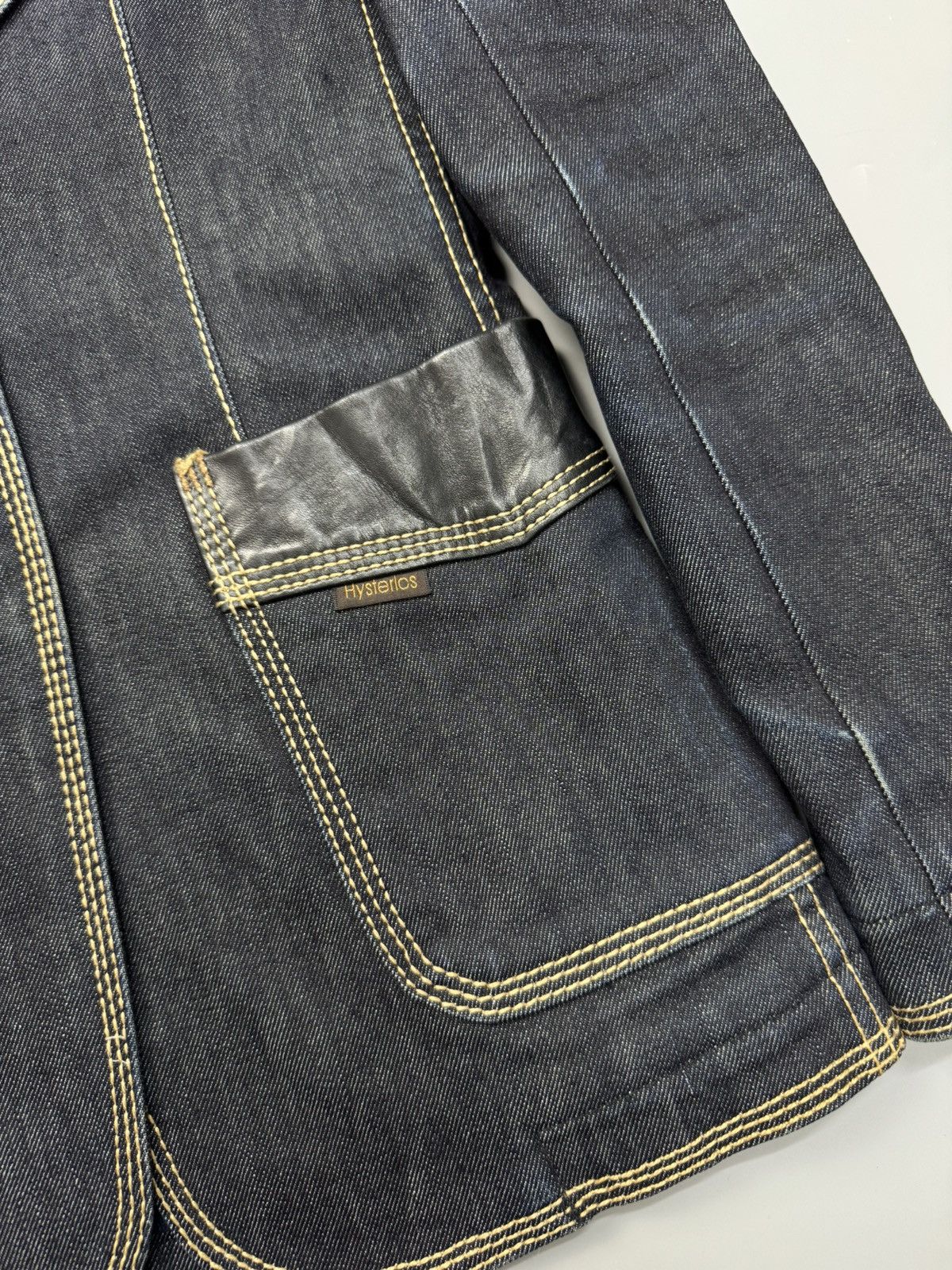 Hysteric Glamour 1 Pair Vintage Hysteric Glamour Indigo Denim/Leather Size S / US 4 / IT 40 - 4 Thumbnail