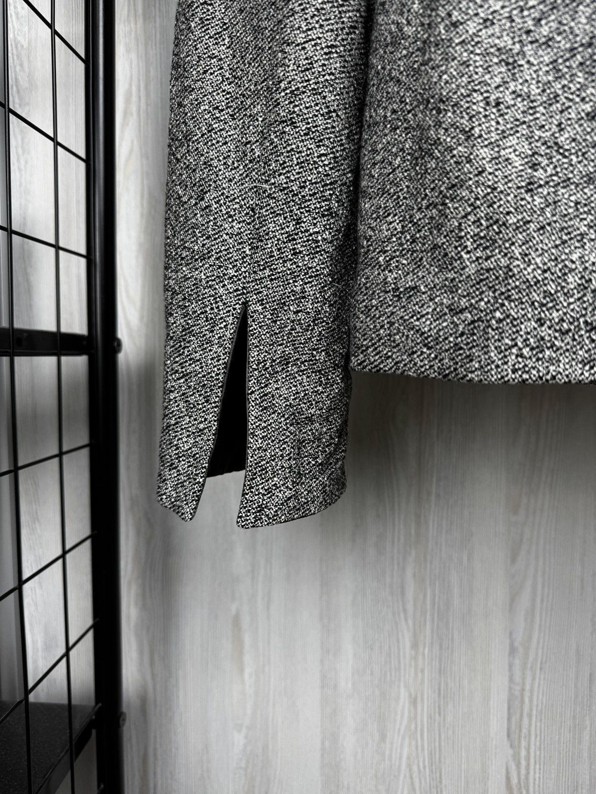 Escada Escada Silk Wool Cashmere grey blazer basic jacket Size M / US 6-8 / IT 42-44 - 8 Thumbnail