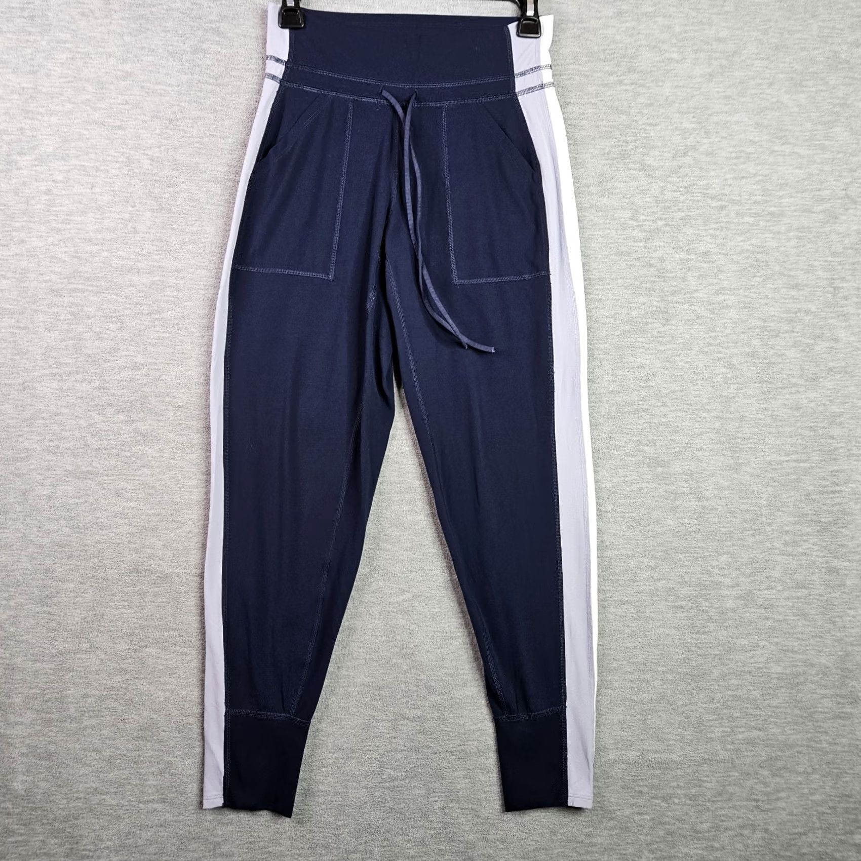 Anthropologie Anthropologie Jogger Pants Womens XS Navy Drawstring Activewear Solid Size 26" / US 2 / IT 38 - 2 Thumbnail
