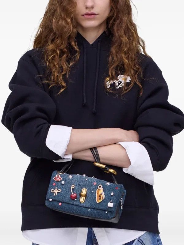 Marc Jacobs Marc Jacobs The Trinket Charm Denim Mini Dual Bag NWT Size ONE SIZE - 2 Thumbnail