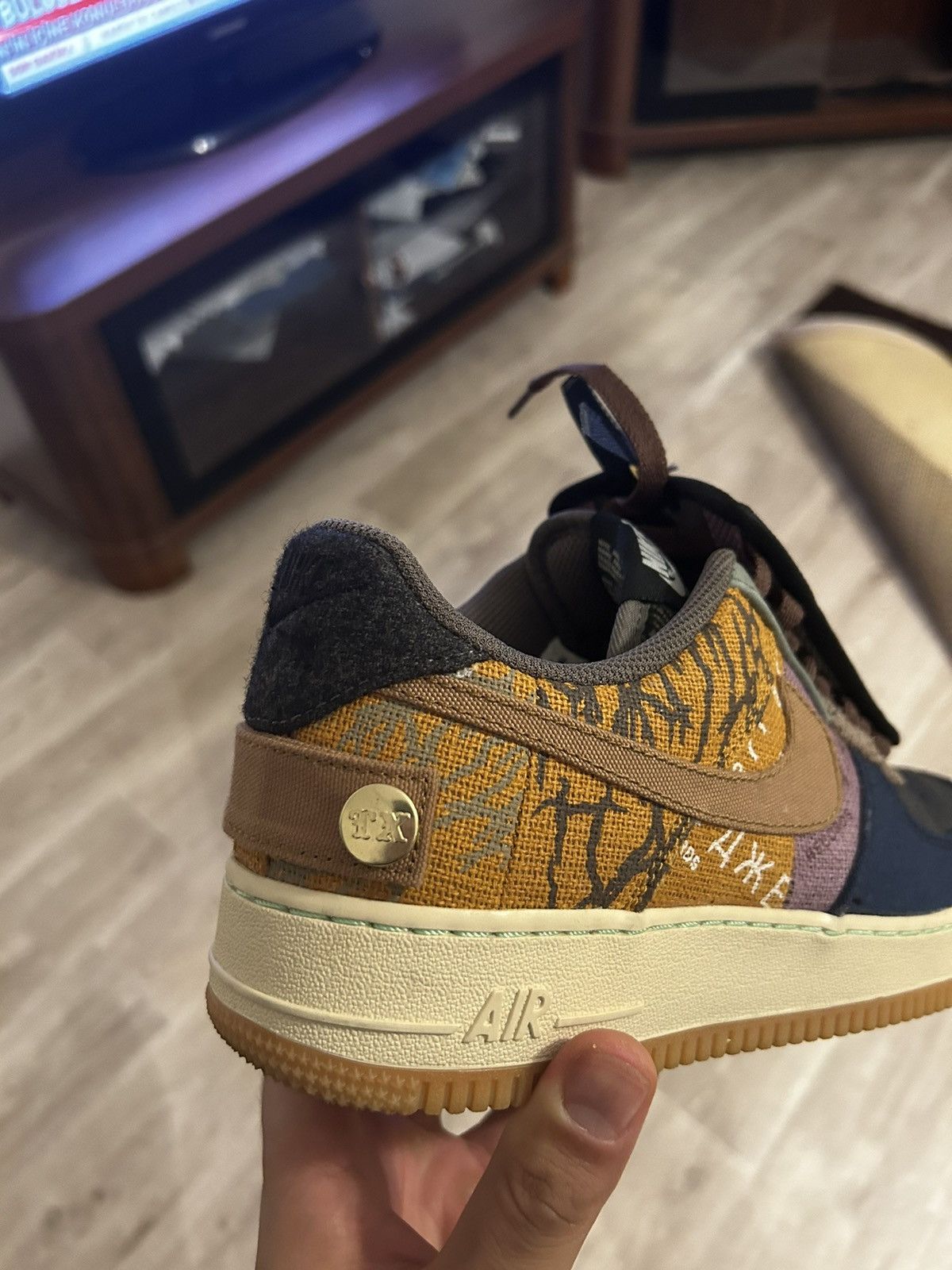 Nike × Travis Scott Air Force 1 Low/ Cactus Jack Size US 8.5 / EU 41-42 - 10 Thumbnail