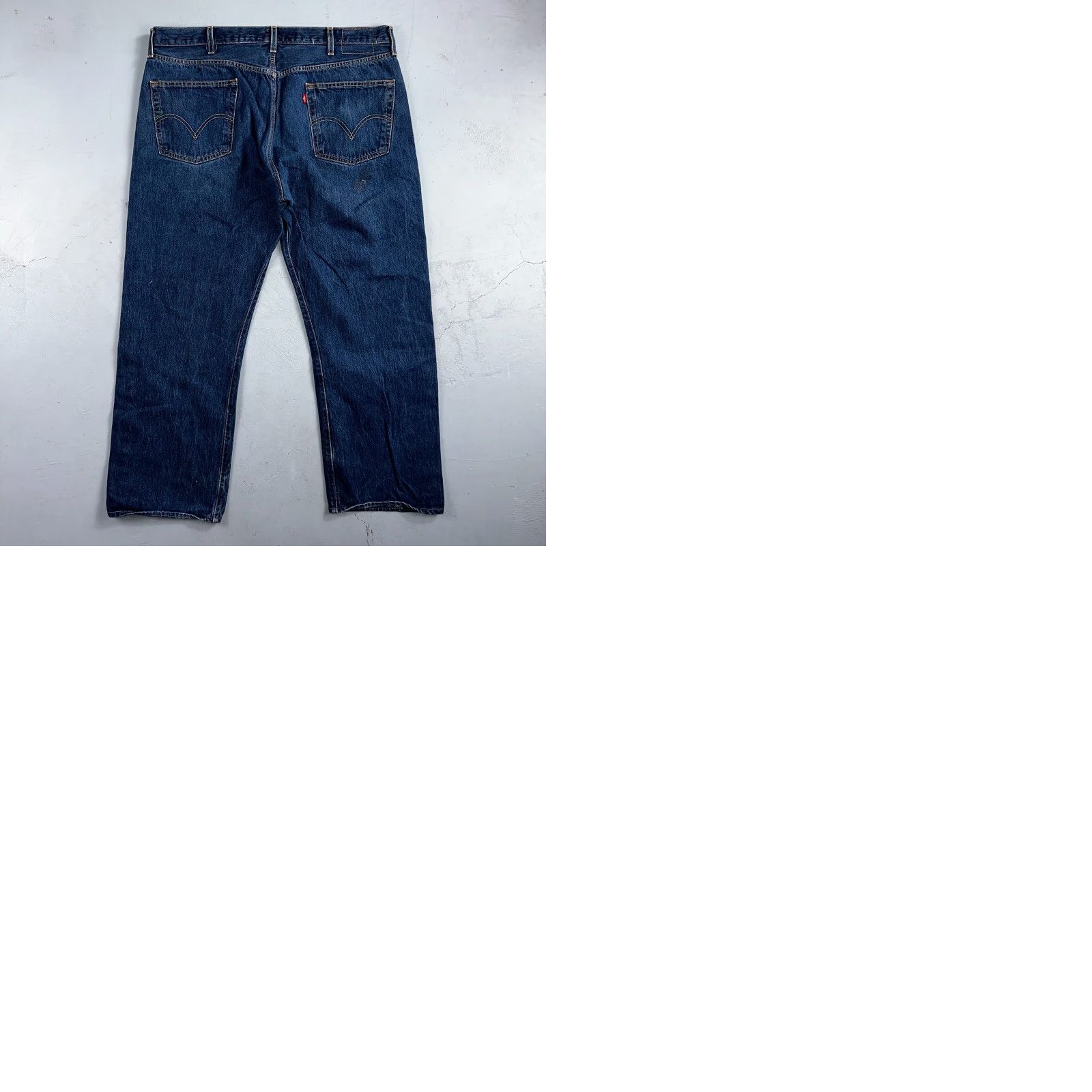 Levi's VINTAGE Levi's 501 Jeans Straight 42x32 Blue Denim 90s Y2K Classic Mens Size US 42 / EU 58 - 11 Thumbnail