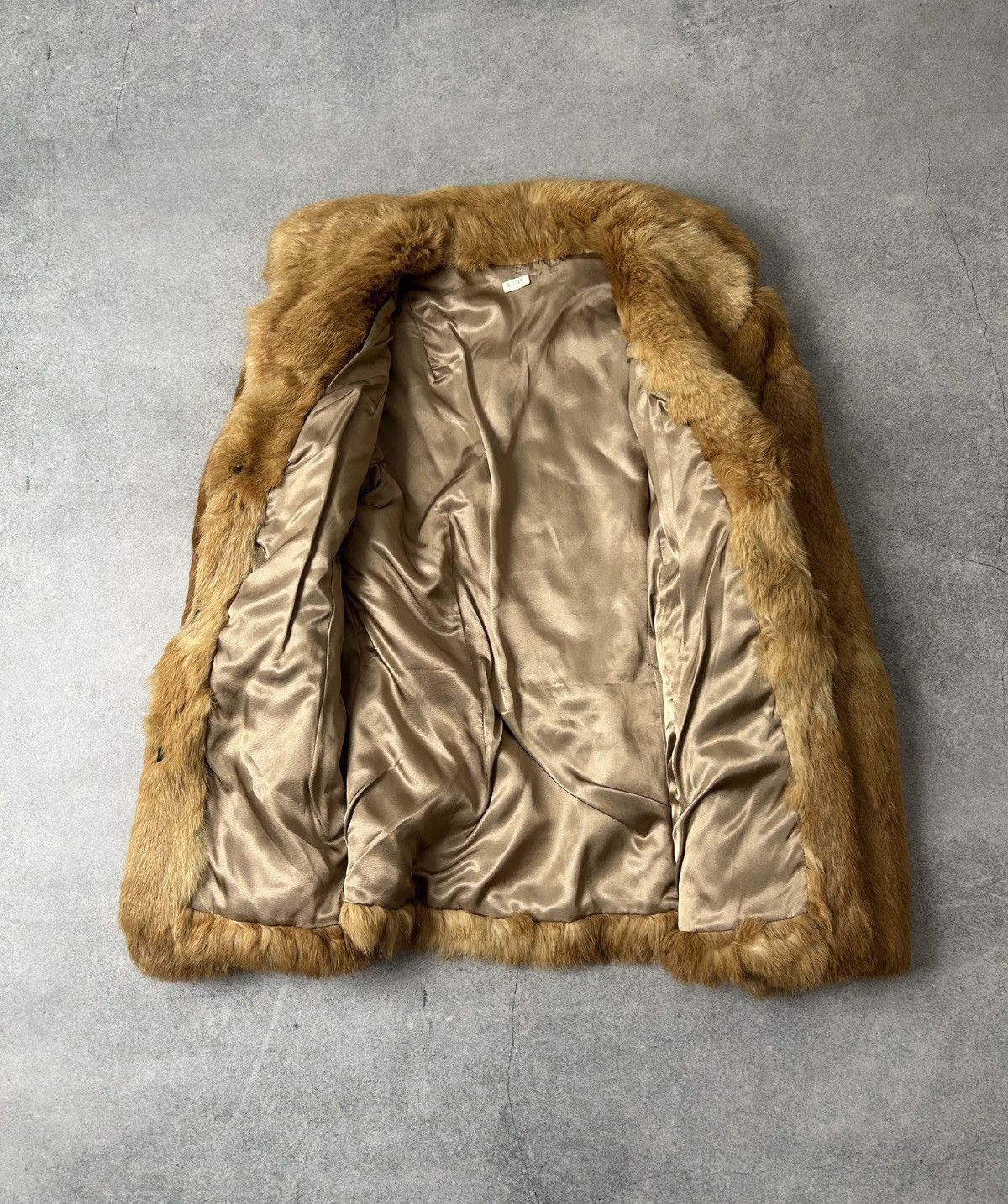 Japanese Brand Rabbit fur coat women’s vintage 90s Size S / US 4 / IT 40 - 3 Thumbnail