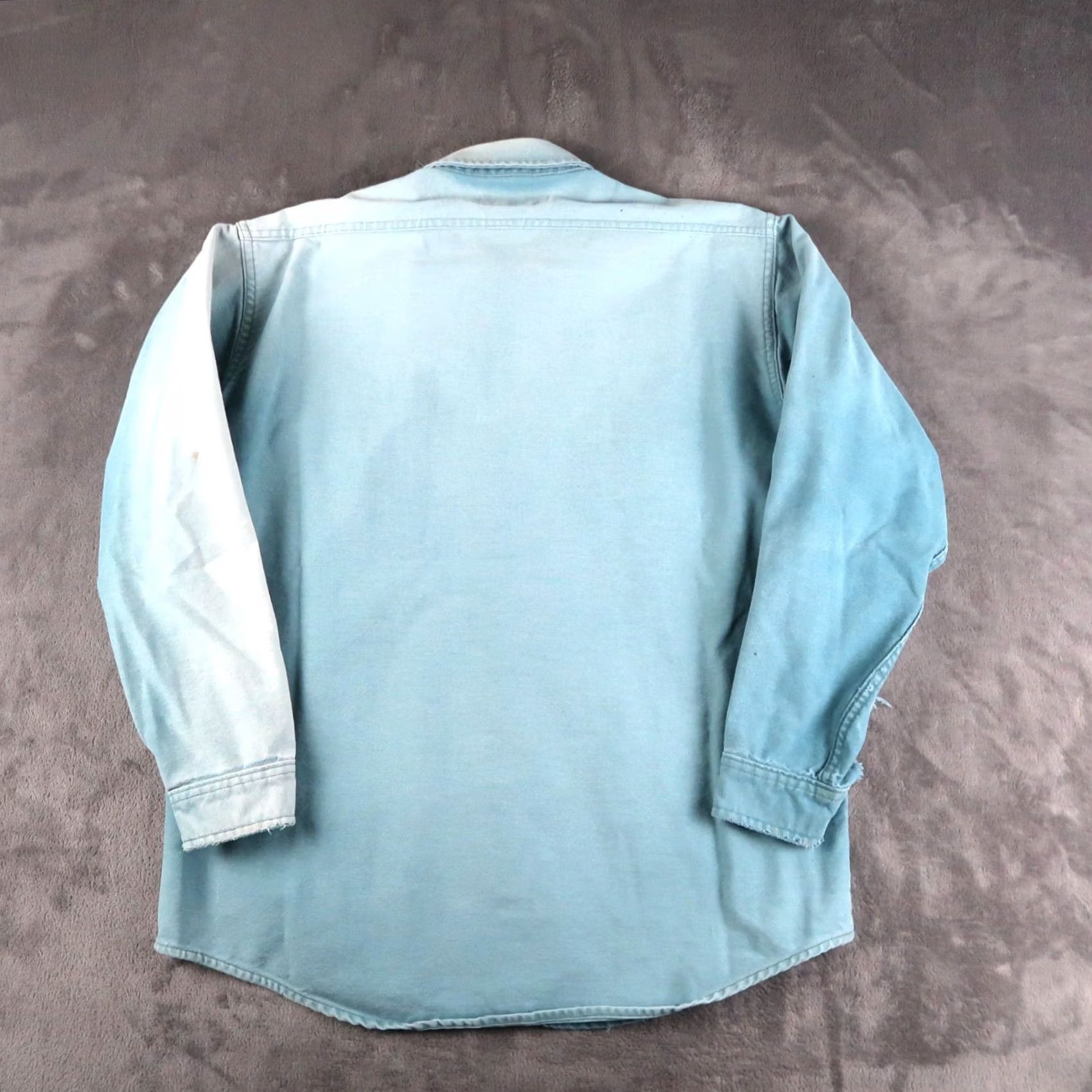 Vintage VINTAGE Gander Mountain Shirt Mens L Blue 90s Hunting Collared Button-Up Twill Cotton Long Sleeve Size US L / EU 52-54 / 3 - 2 Thumbnail