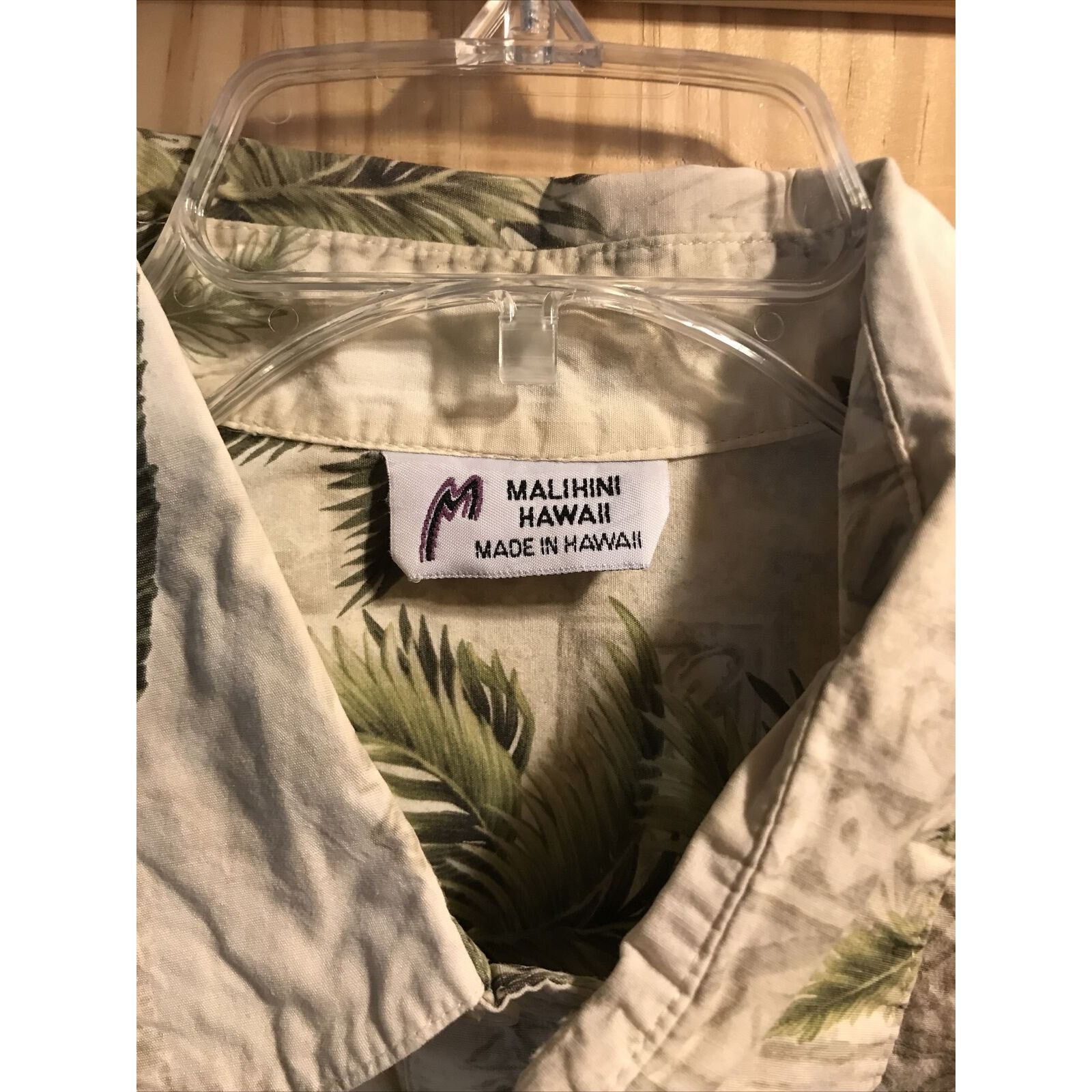 Other Malihini Vintage Men’s XL Beige Floral SS Hawaiian Shirt Size US XL / EU 56 / 4 - 3 Thumbnail