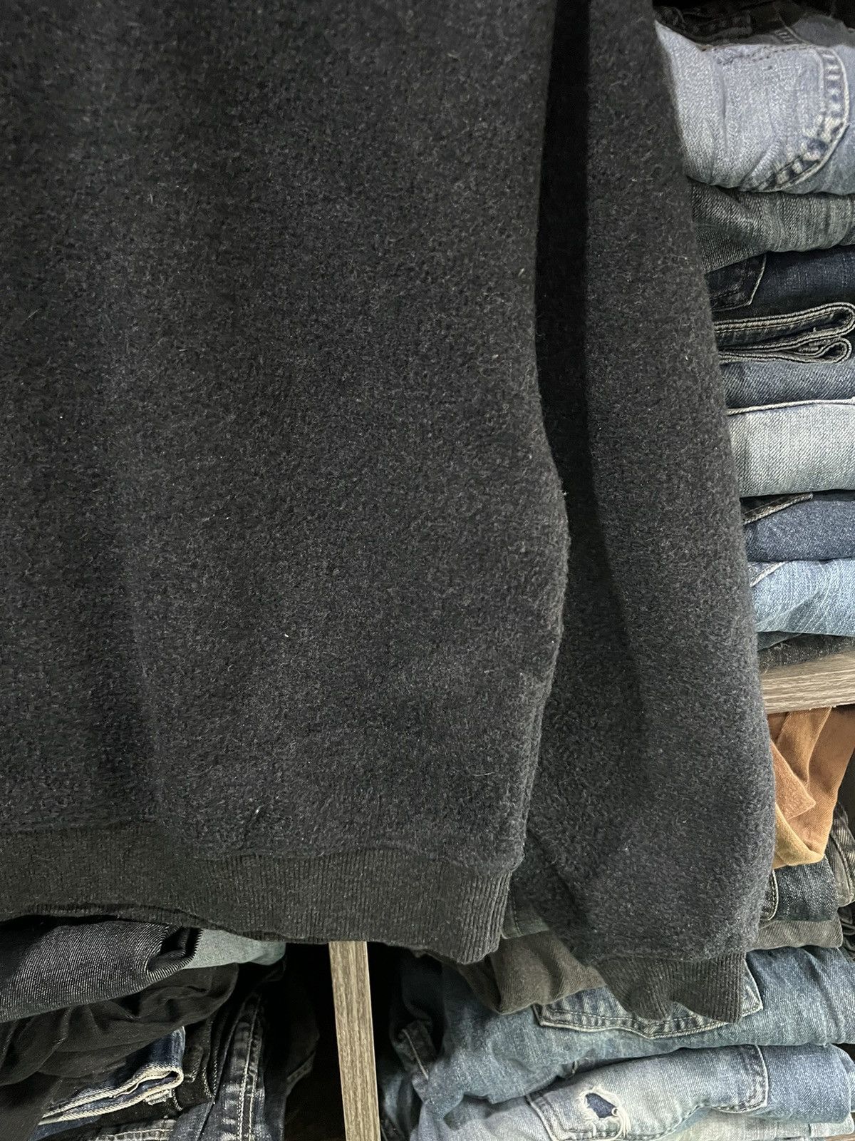 Lemaire × Uniqlo 🔥Uniqlo U Lemaire Mohair Cropped Crewneck Sweatshirt Size US S / EU 44-46 / 1 - 8 Thumbnail